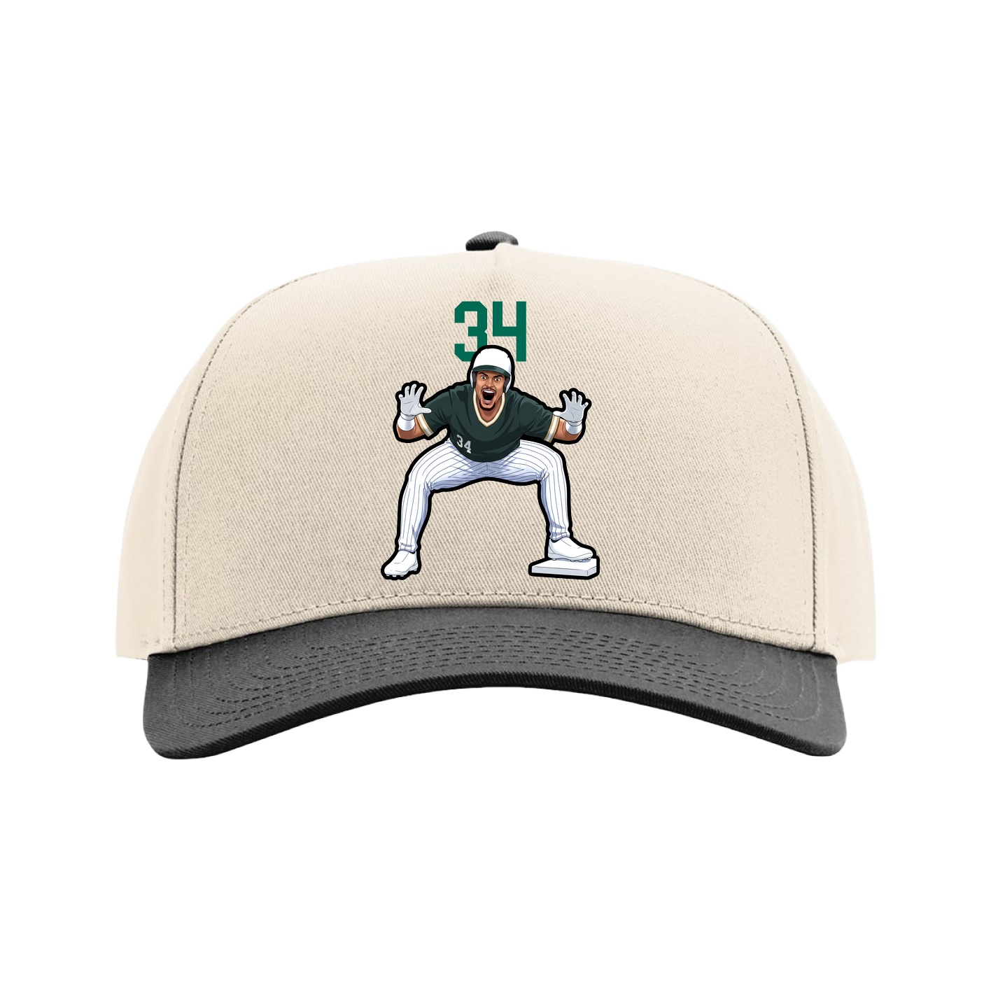 Full Fabric Five-Panel Champ Cap