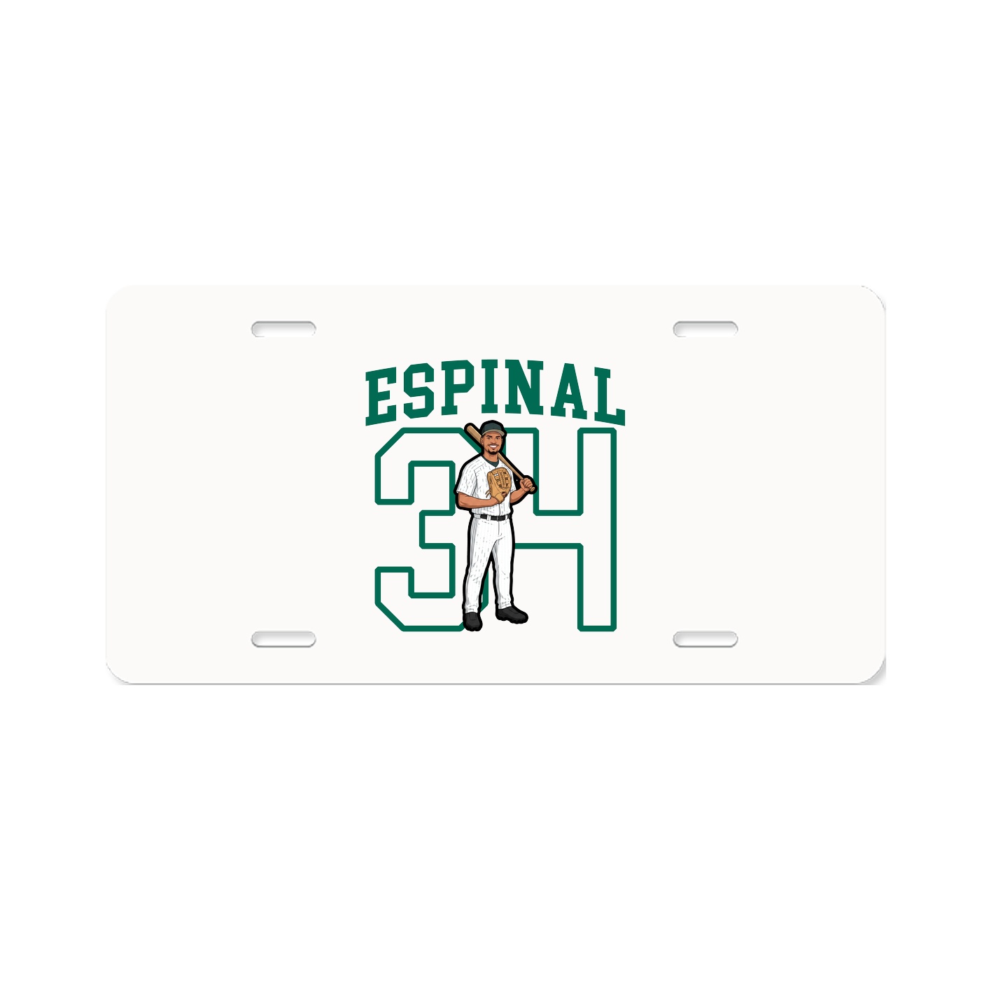 License Plate — Shirsey in Classic