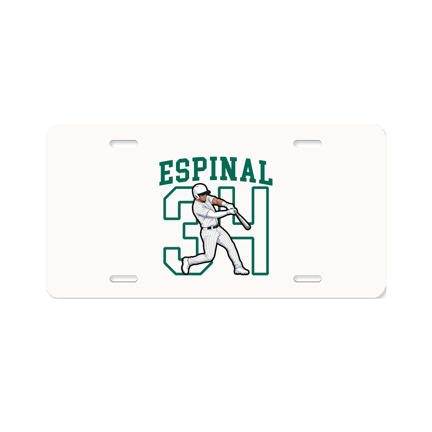 Aluminum License Plate