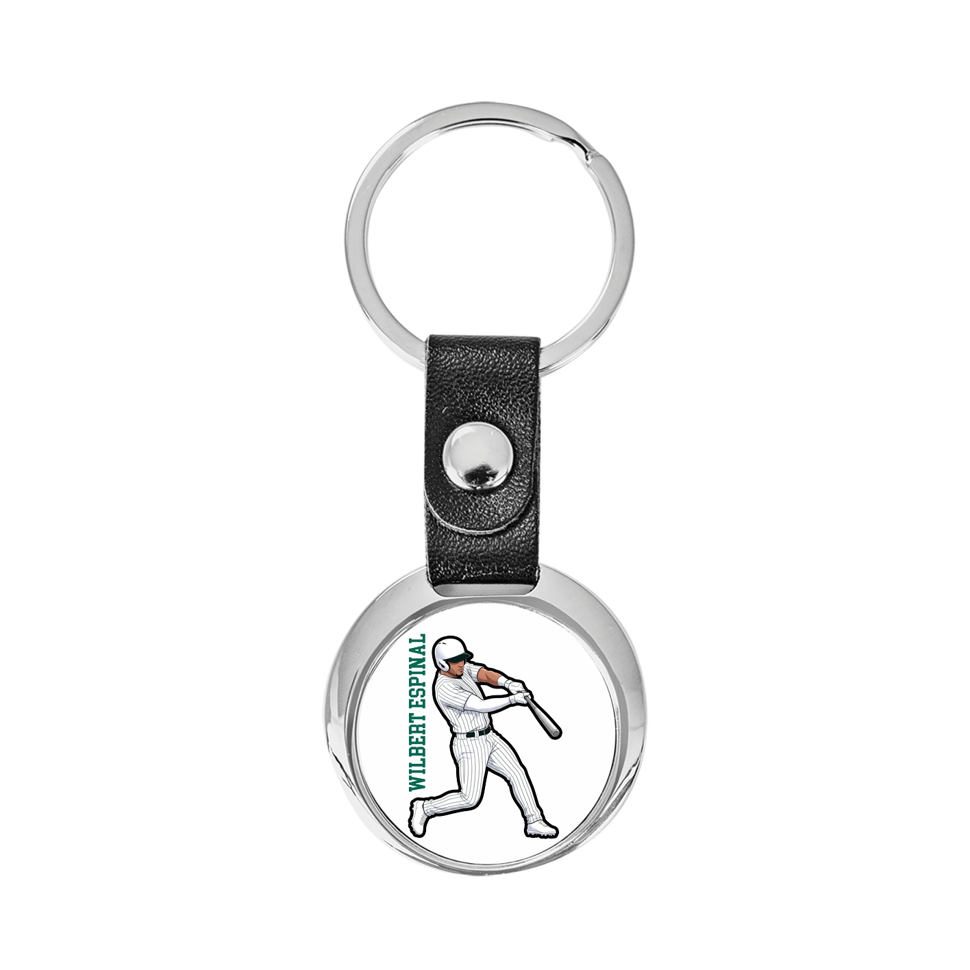 Key Chain — Name Vertical in Classic