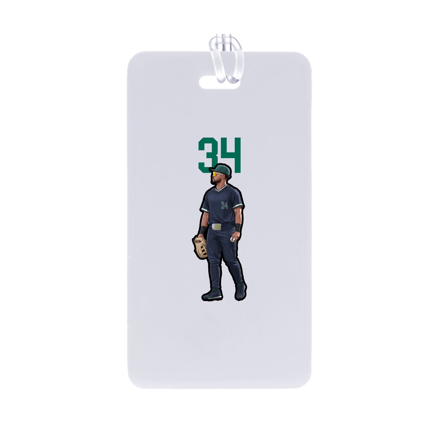 Bag Tag — Number Top in Classic