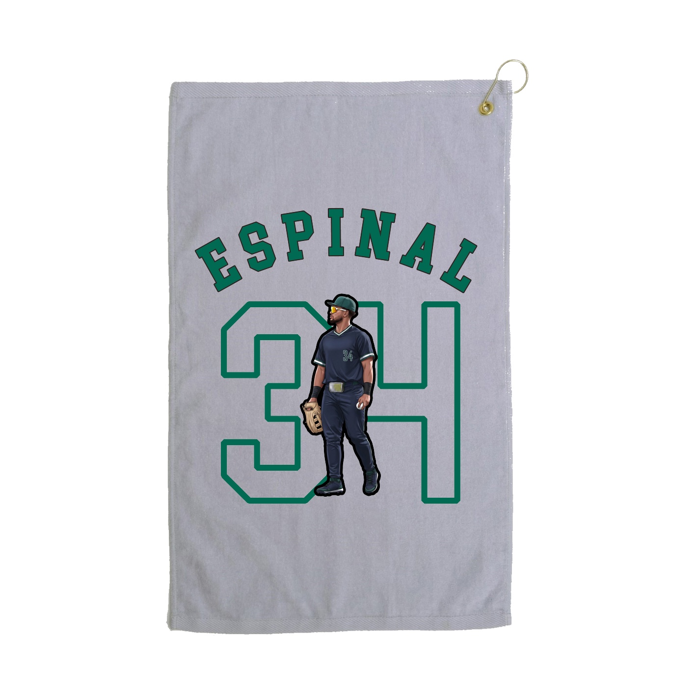 Terry Velour Golf Towel