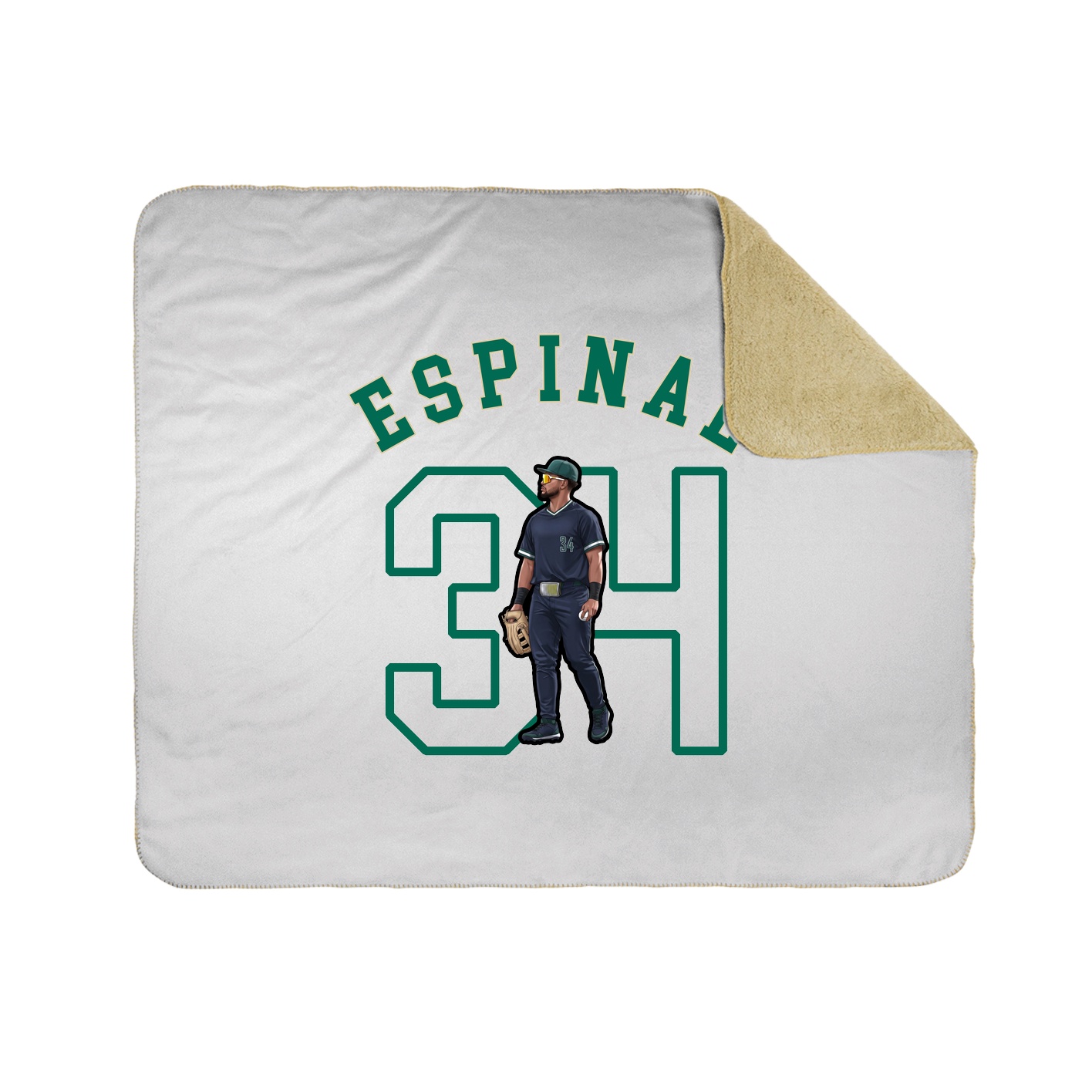 Throw Blanket — Shirsey Arch in White