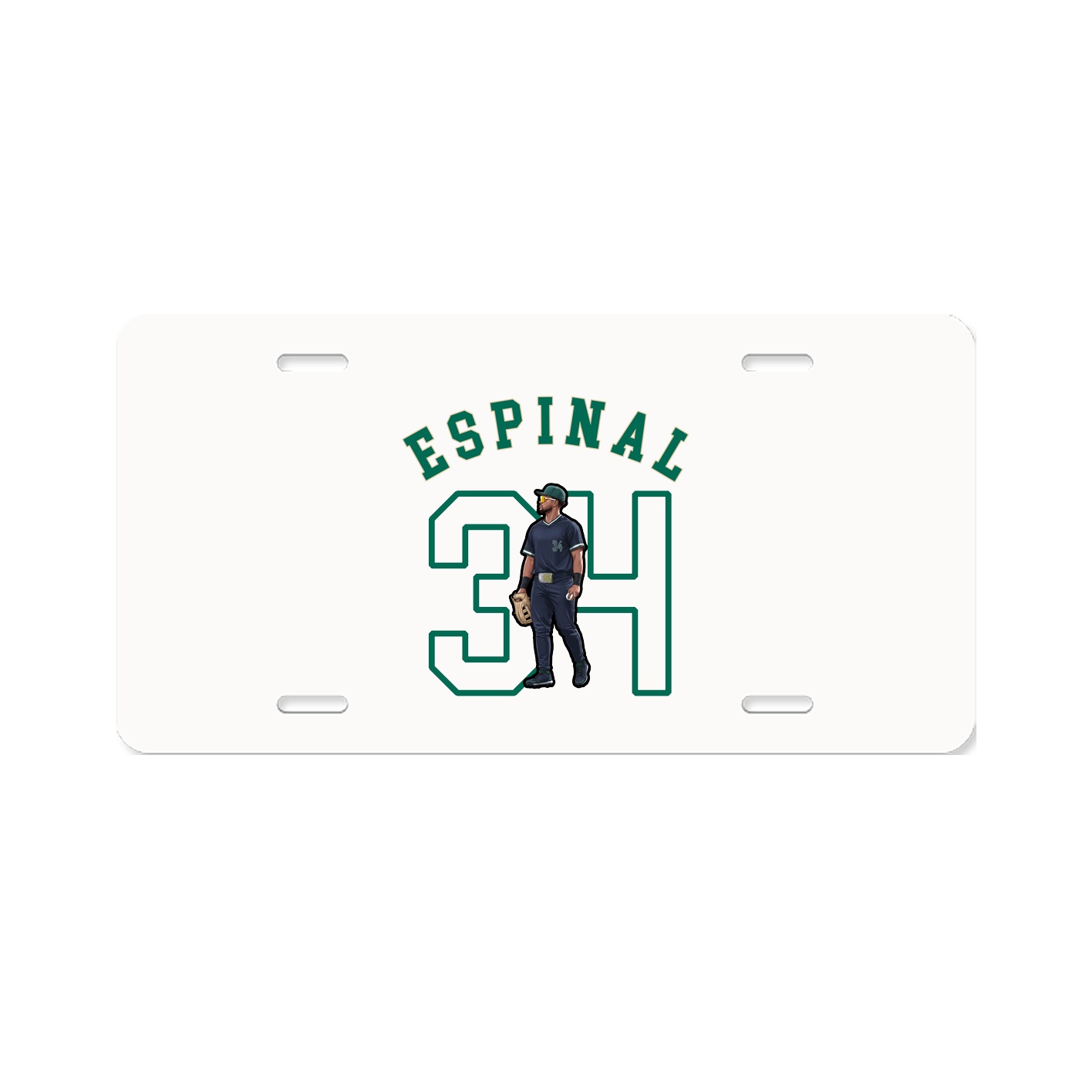 License Plate — Shirsey Arch in Classic