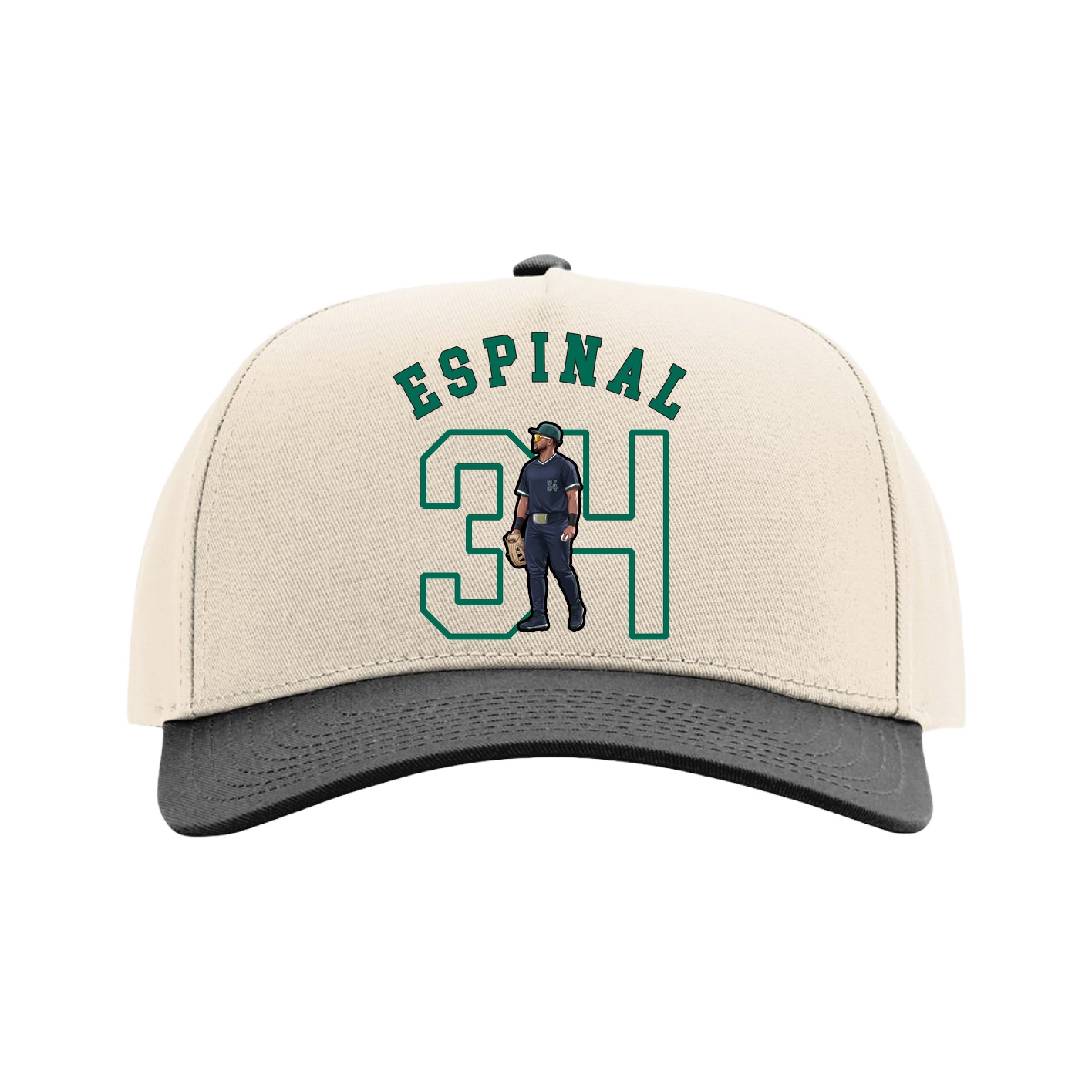 Full Fabric Five-Panel Champ Cap