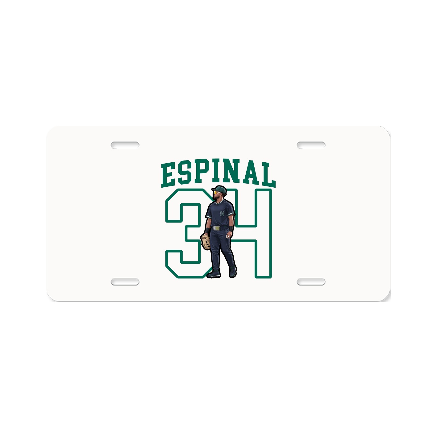 License Plate — Shirsey in Classic
