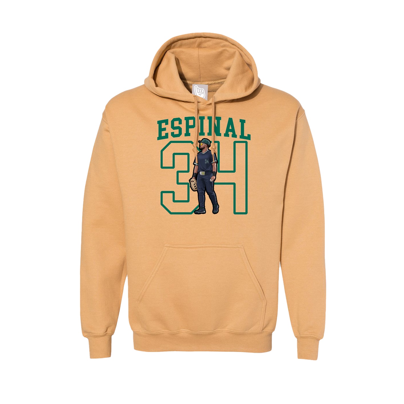 Hoodie — Shirsey in Vegas Gold