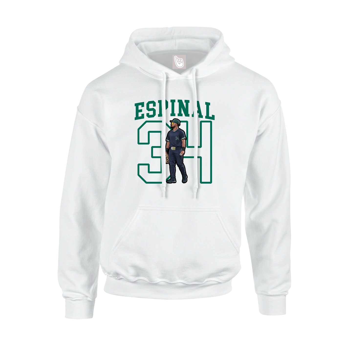 Youth Hoodie — Shirsey in White