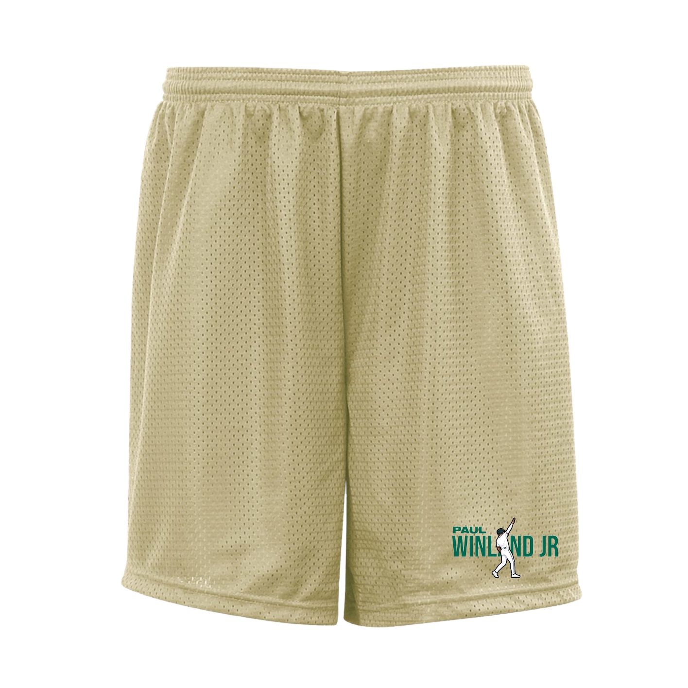 Shorts — Player Name in Vegas Gold