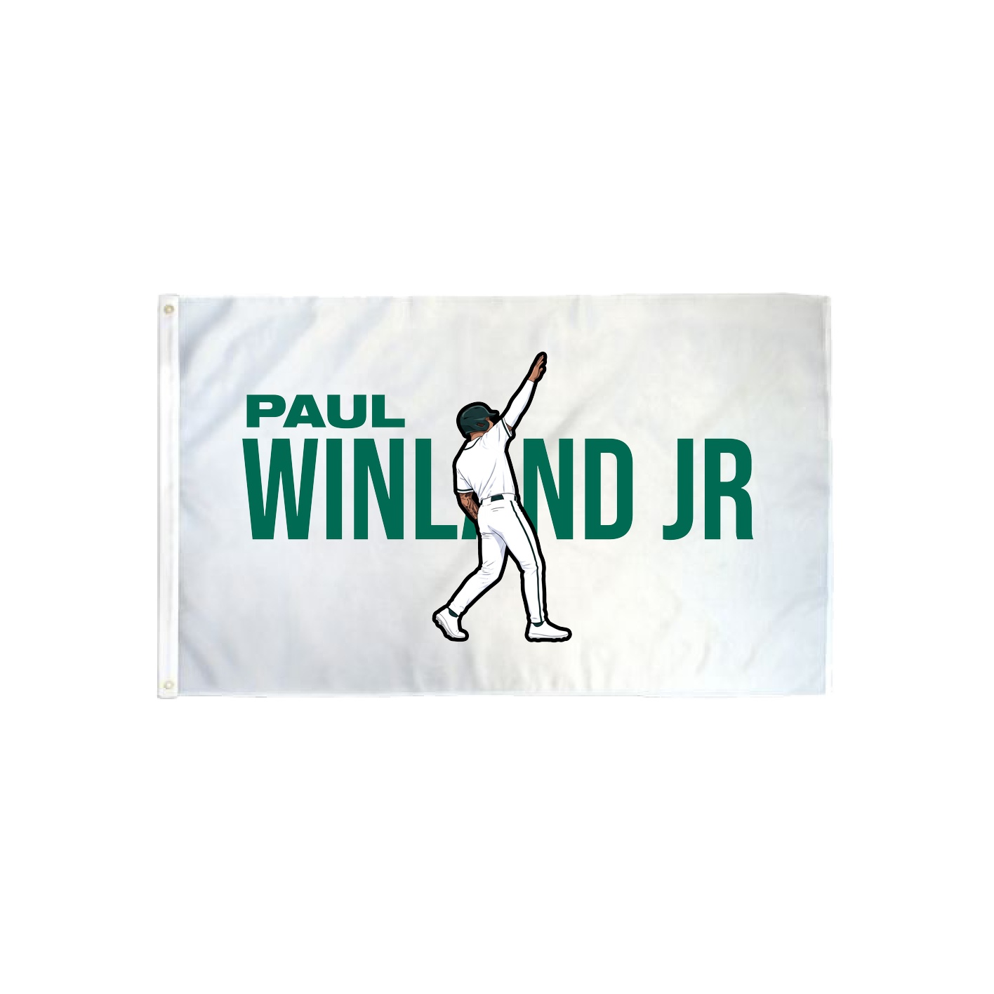 3x5 Flag — Player Name in Classic
