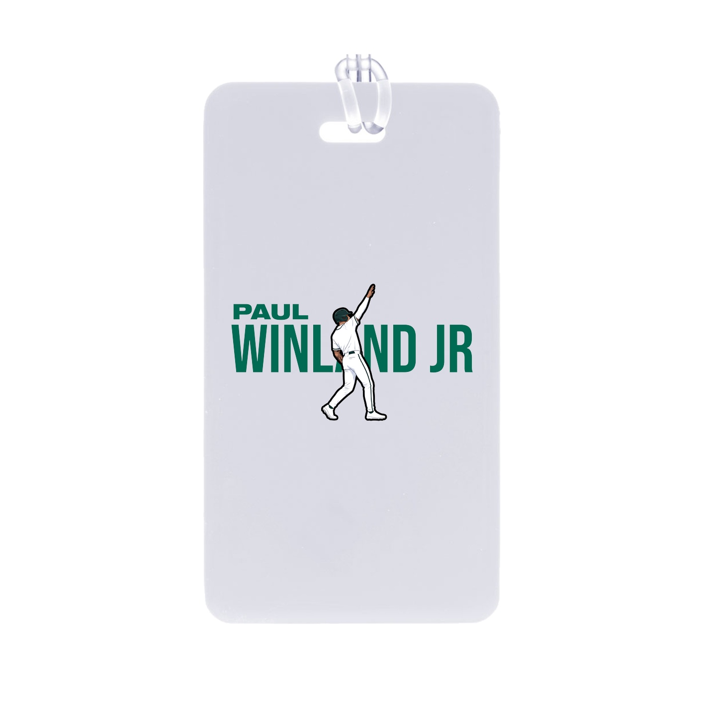 Bag Tag — Player Name in Classic