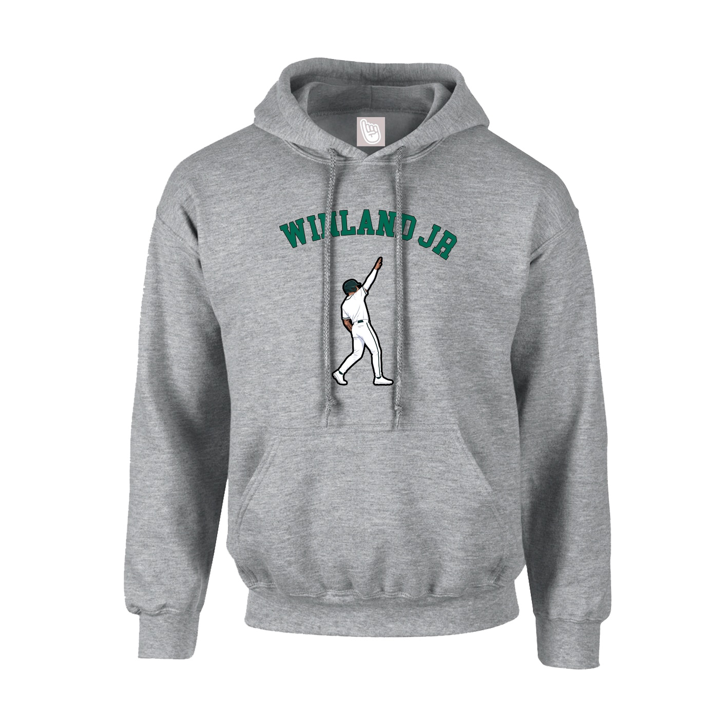 Hoodie — Shirsey Arch in Grey