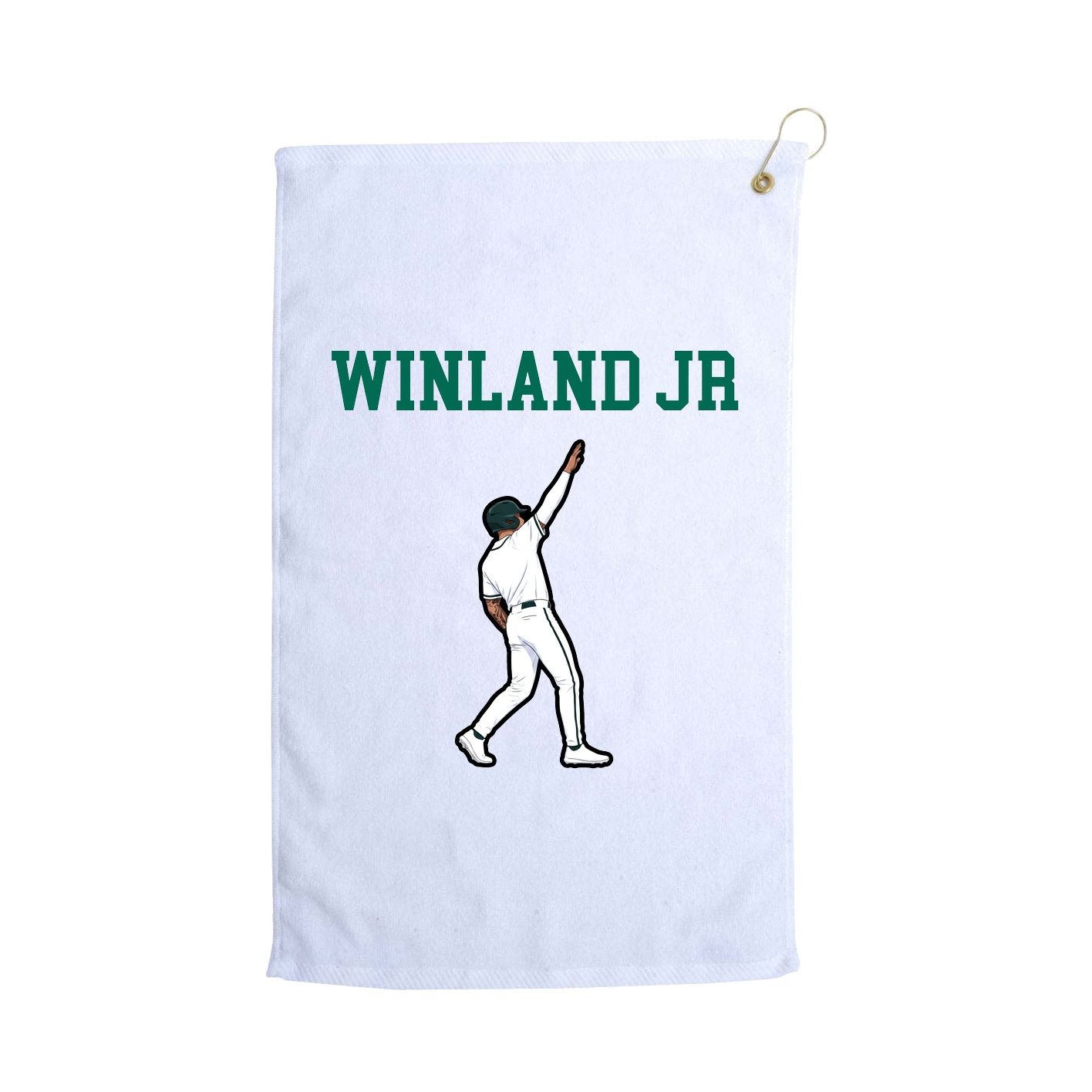 Golf Towel — Shirsey in White