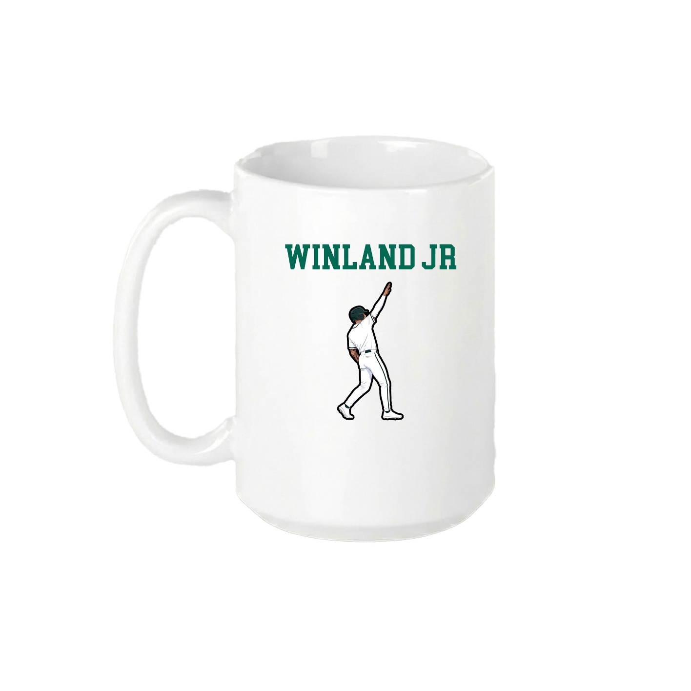 15oz Coffee Mug — Shirsey in White