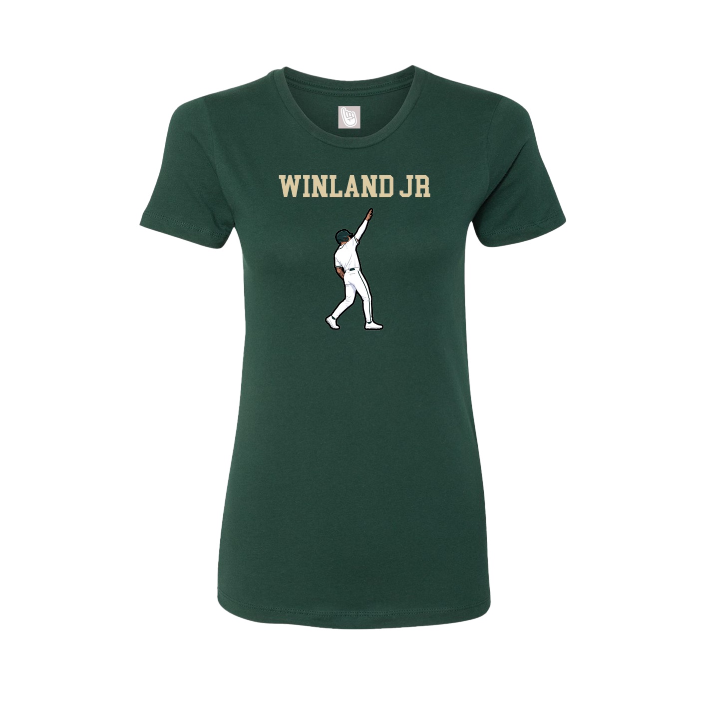 Fitted Women's Tee — Shirsey in Green