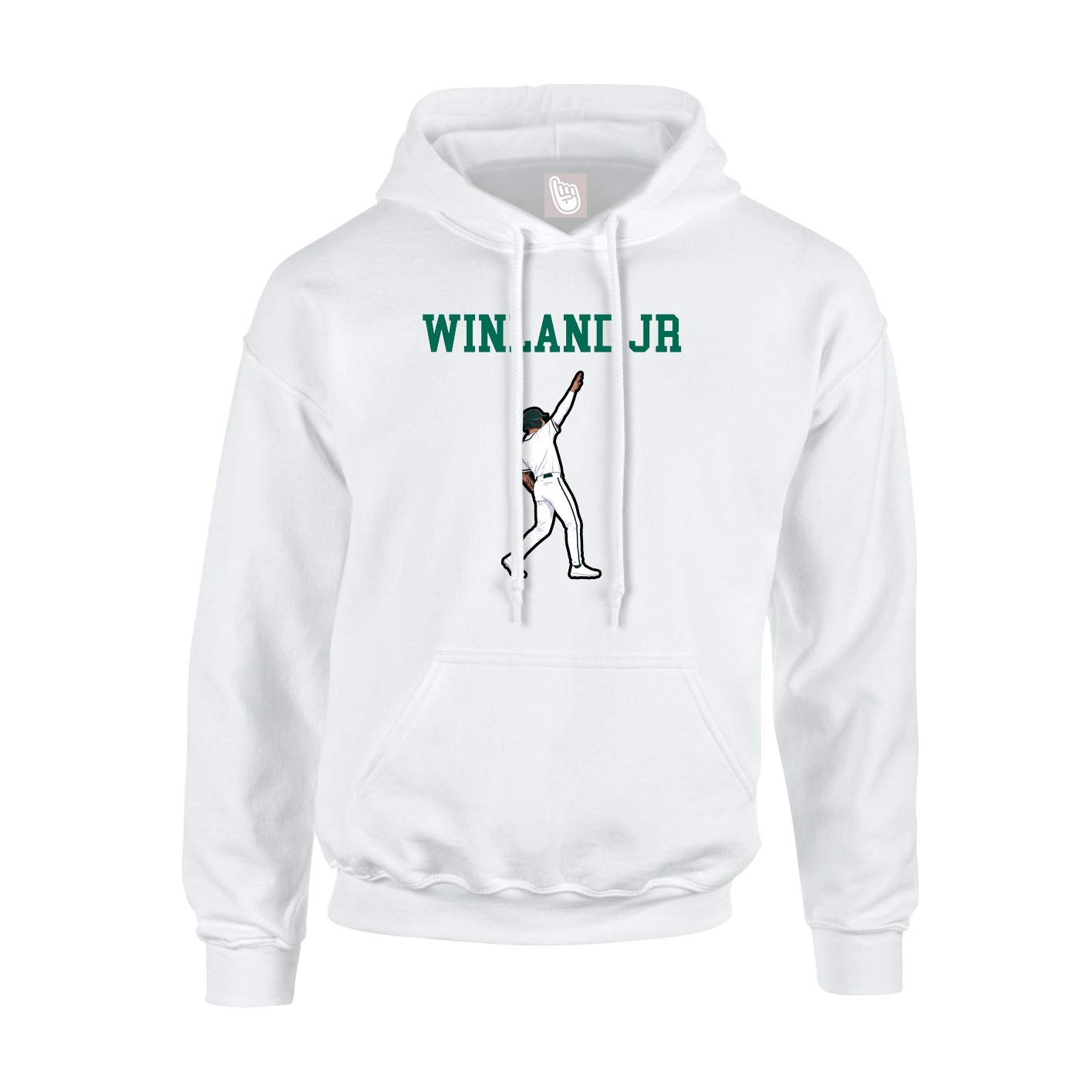 Youth Hoodie — Shirsey in White