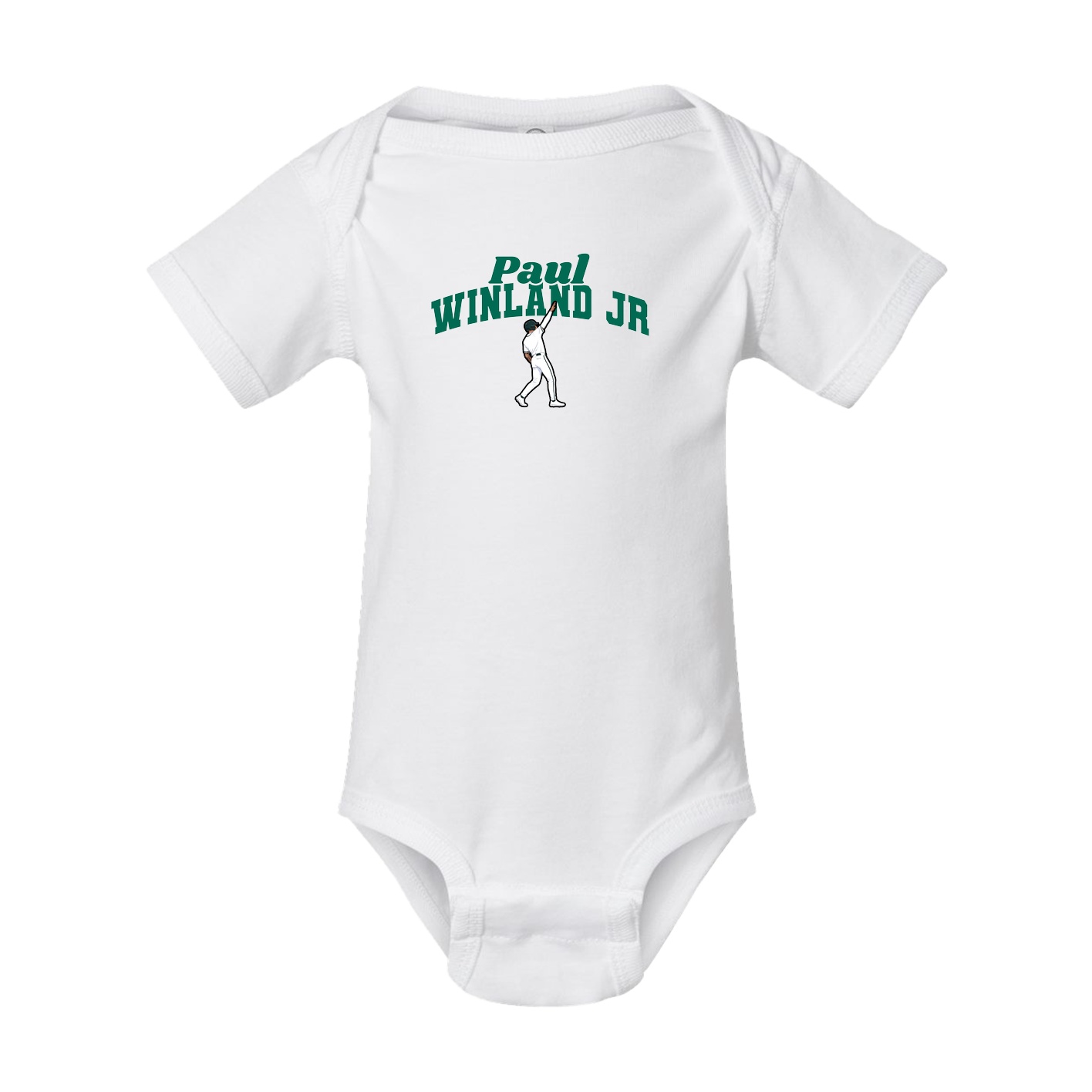 Baby Onesie — Signature Arch in White