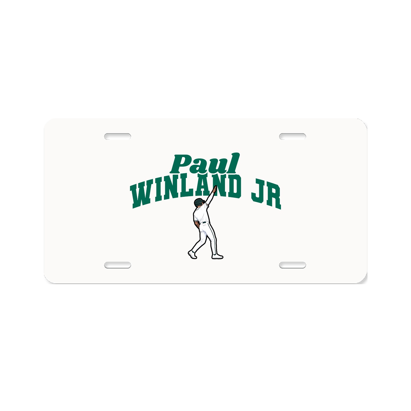 License Plate — Signature Arch in Classic