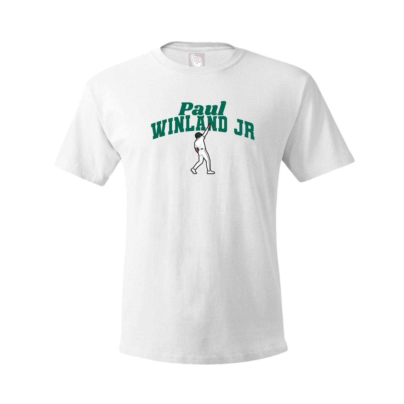 Tee — Signature Arch in White