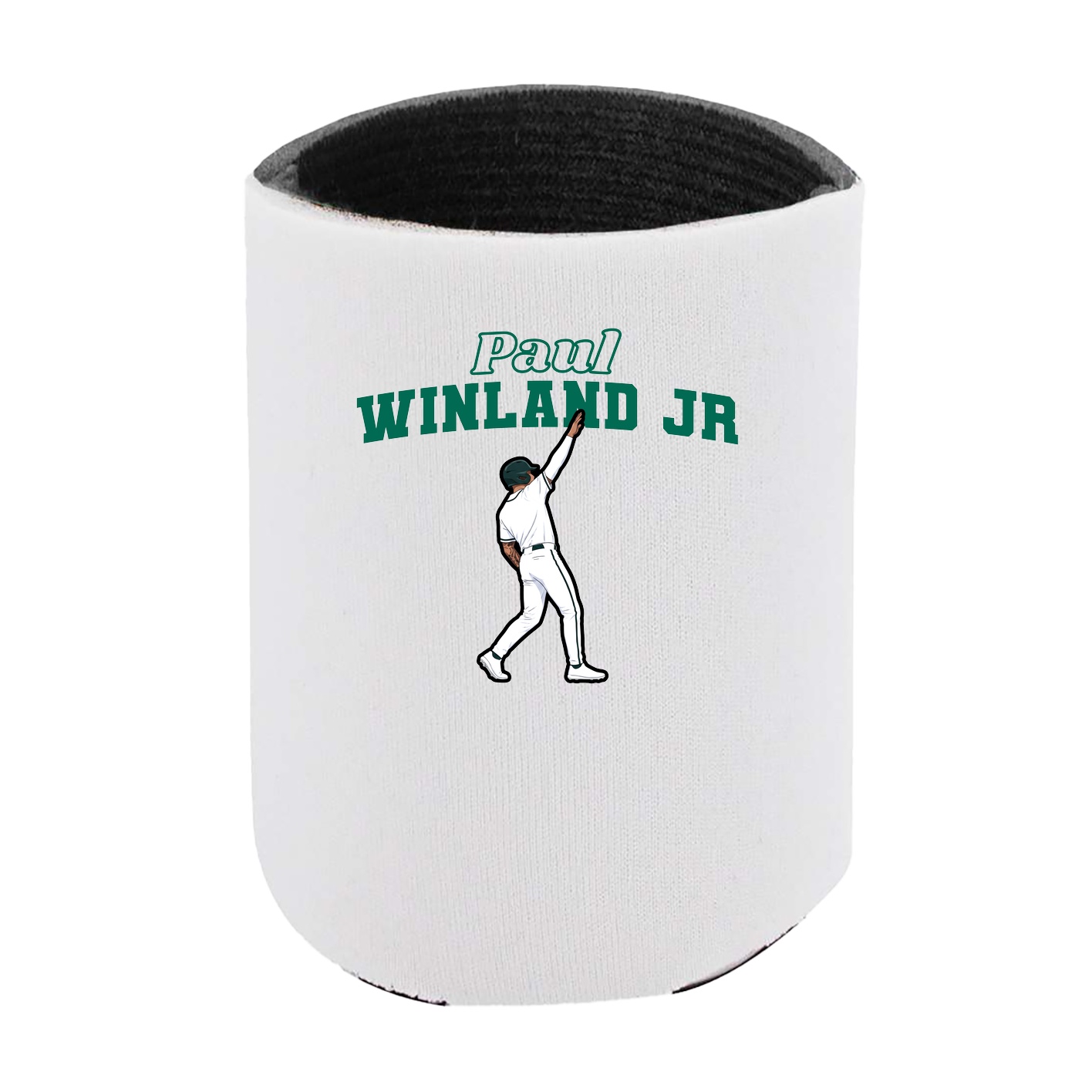 Can Holder — Name Arch in White