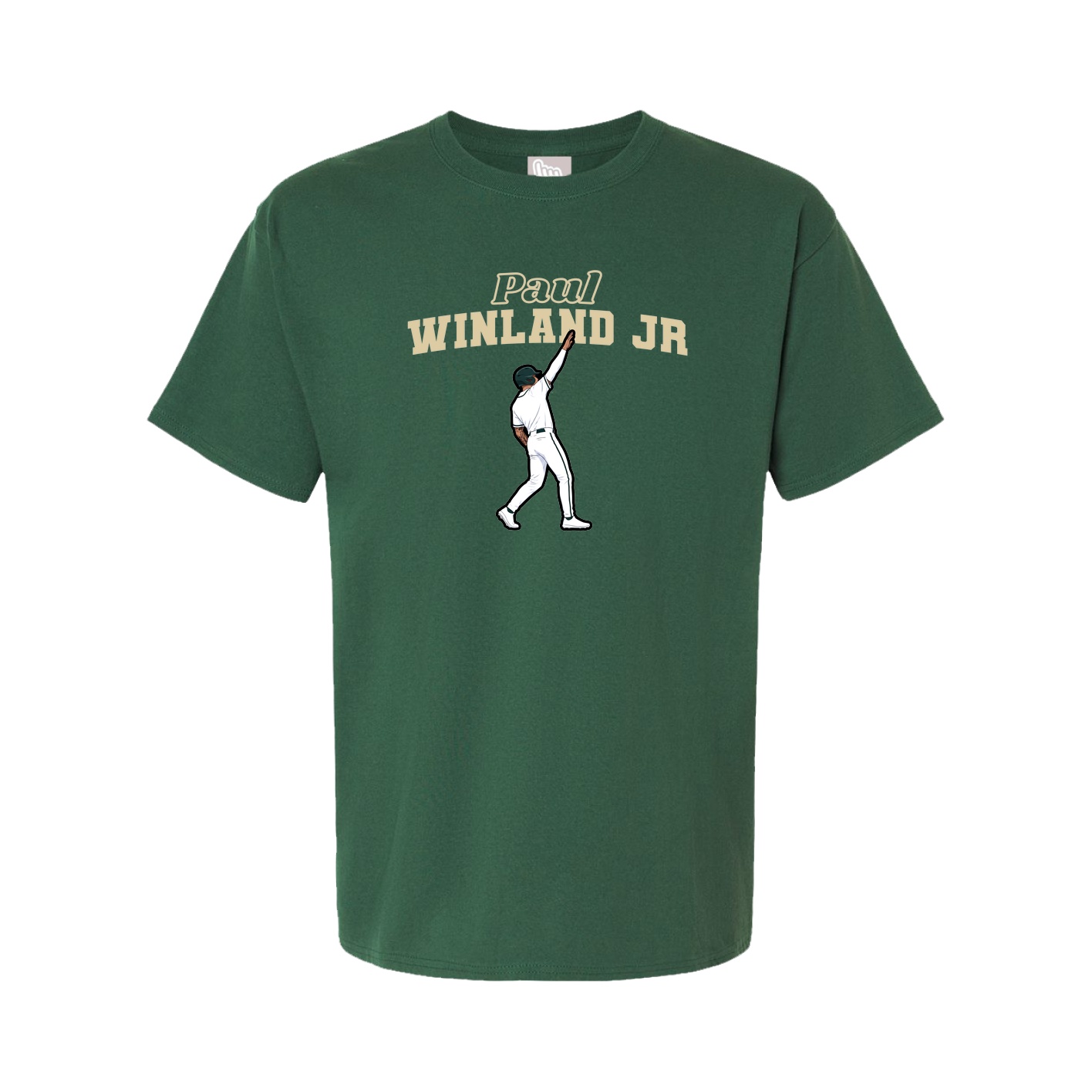 Tee — Name Arch in Green