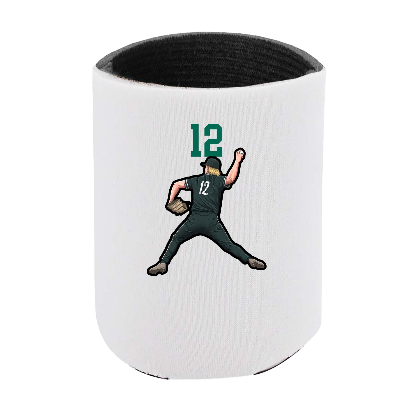 Can Holder — Number Top in White