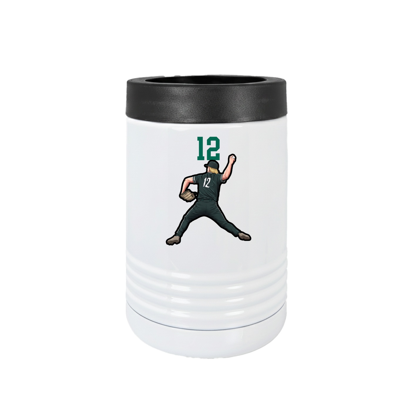 Beverage Holder — Number Top in White