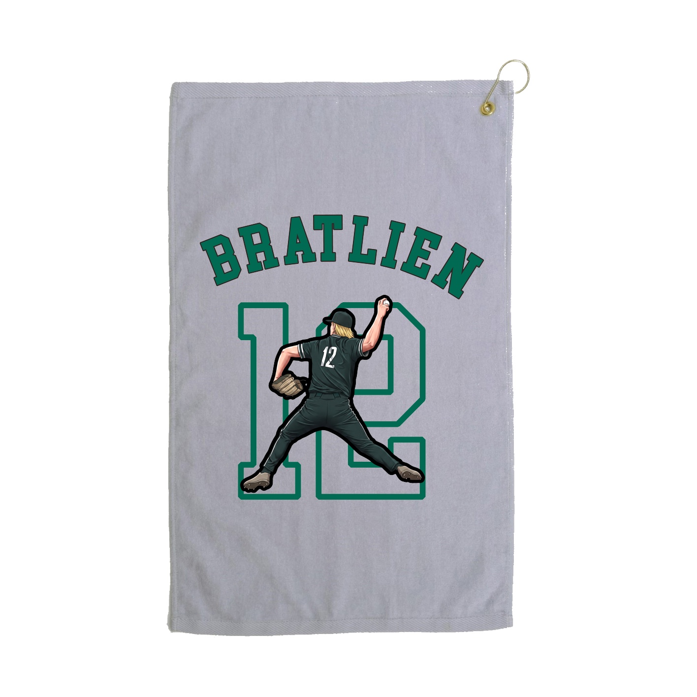 Golf Towel — Shirsey Arch in Grey