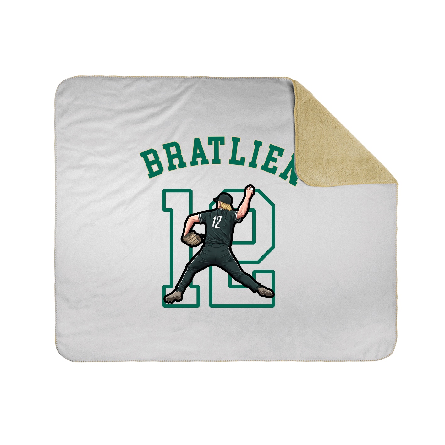 Throw Blanket — Shirsey Arch in White