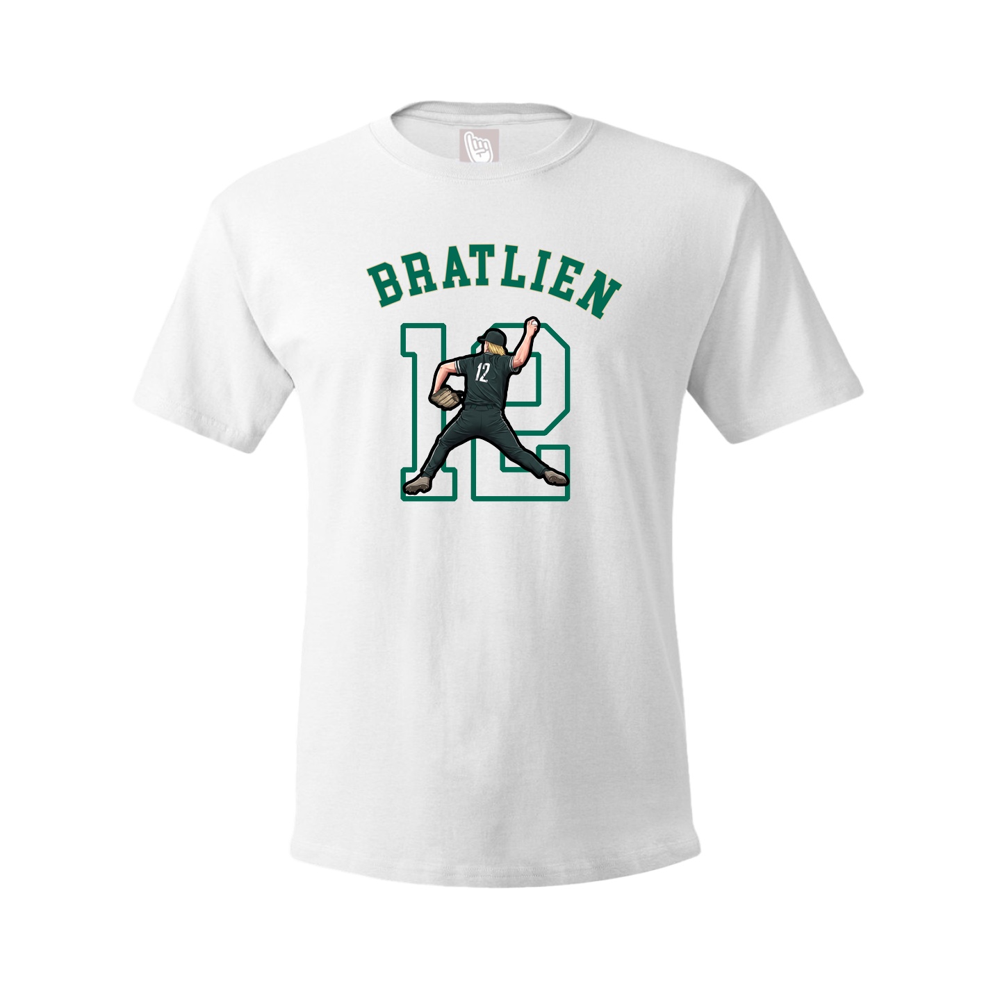 Youth Tee — Shirsey Arch in White