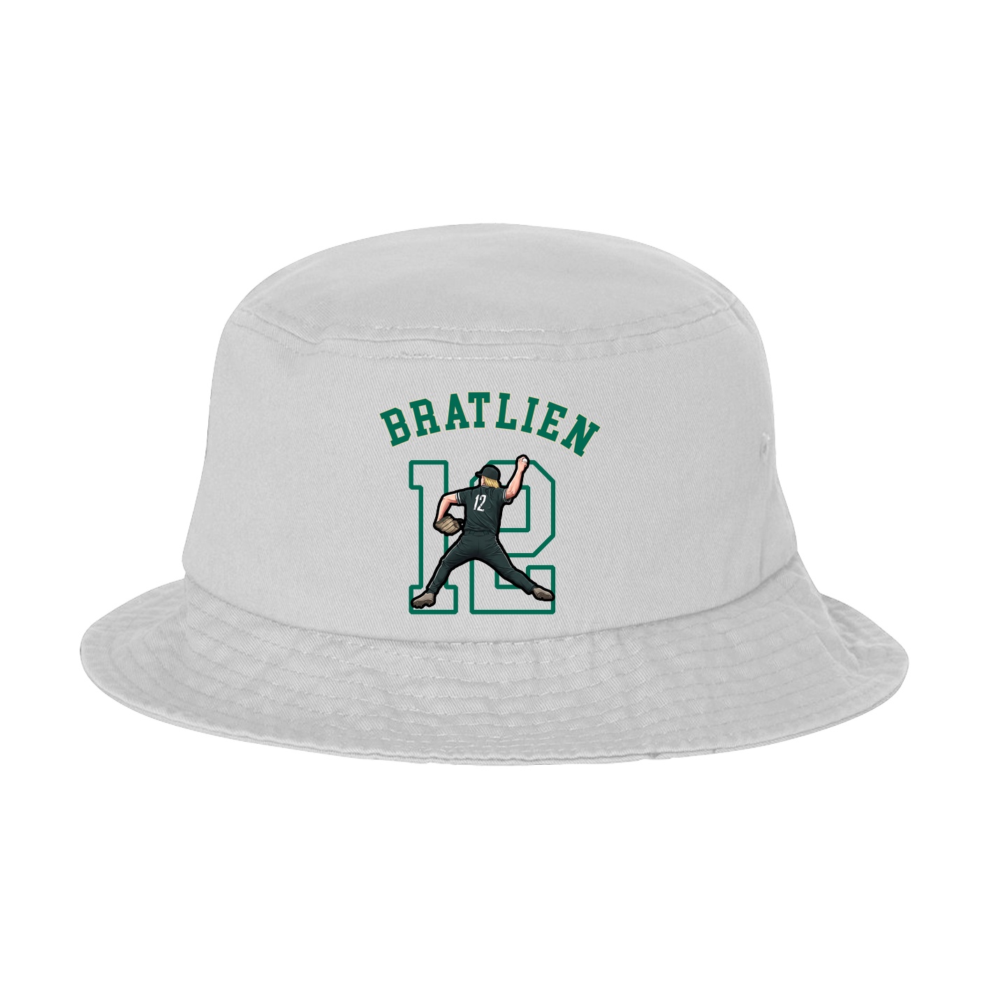 Bucket Cap — Shirsey Arch in White
