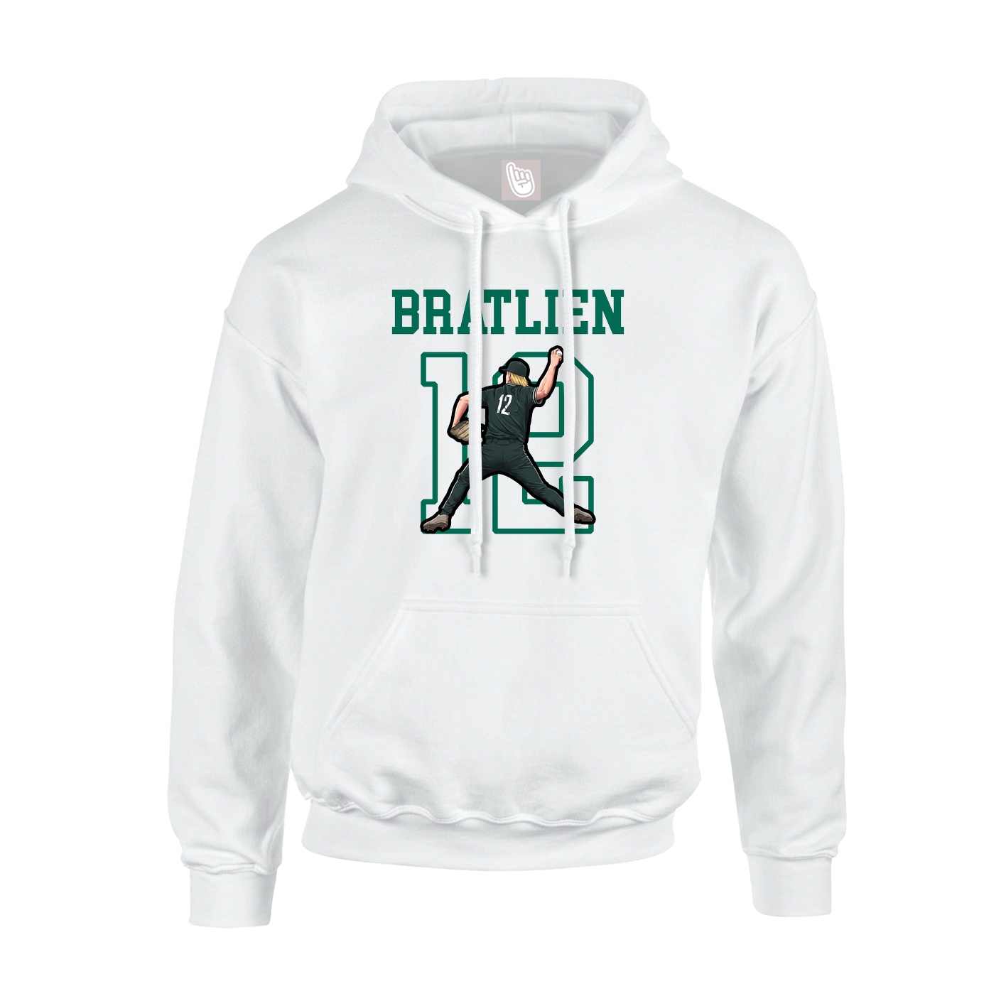 Youth Hoodie — Shirsey in White