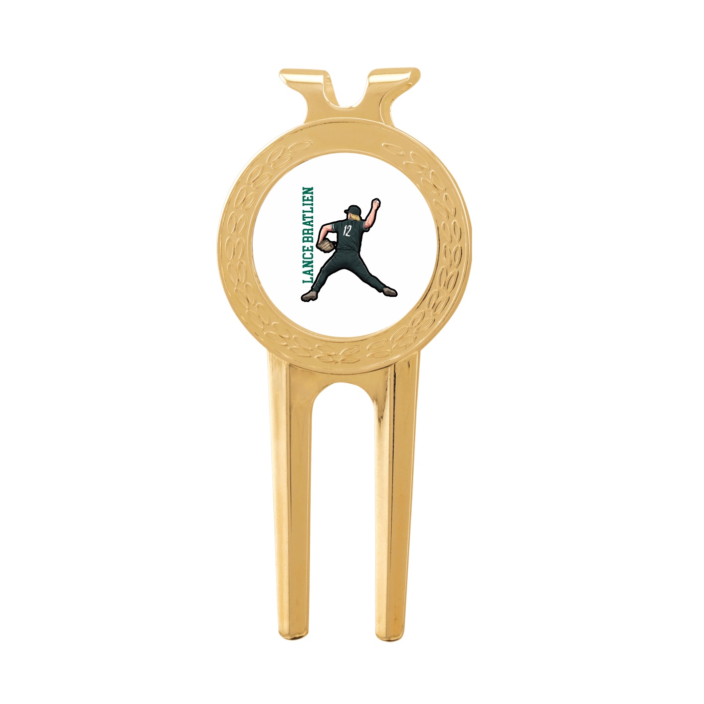 Divot Tool with Ball Marker — Name Vertical in Classic