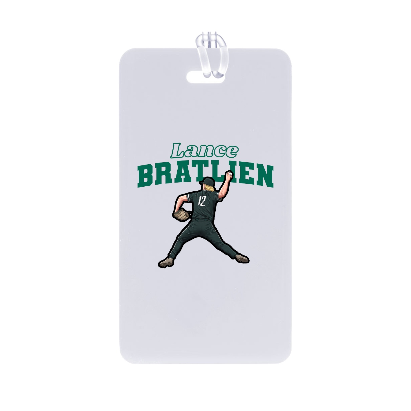 Bag Tag — Name Arch in Classic