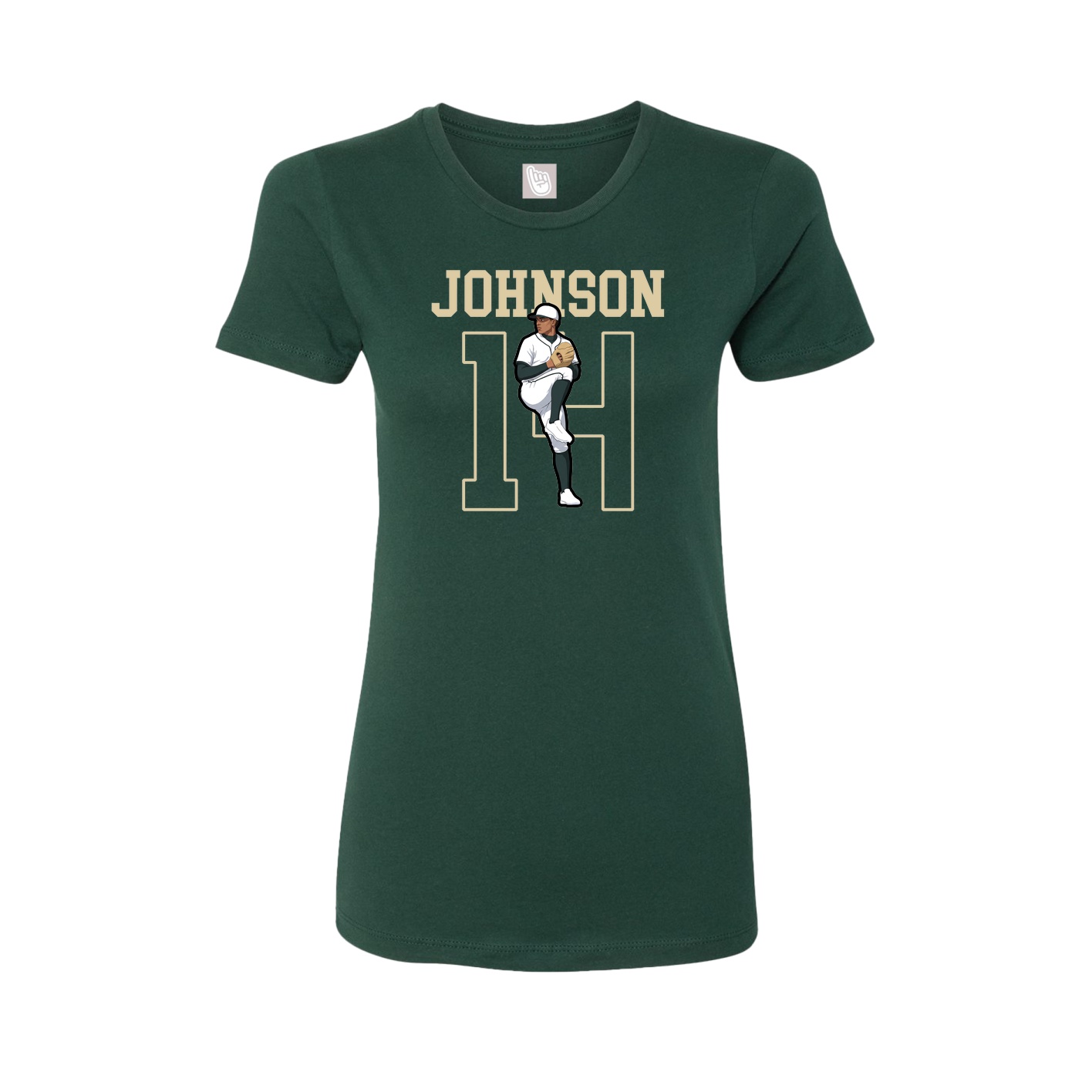 Fitted Women's Tee — Shirsey in Green