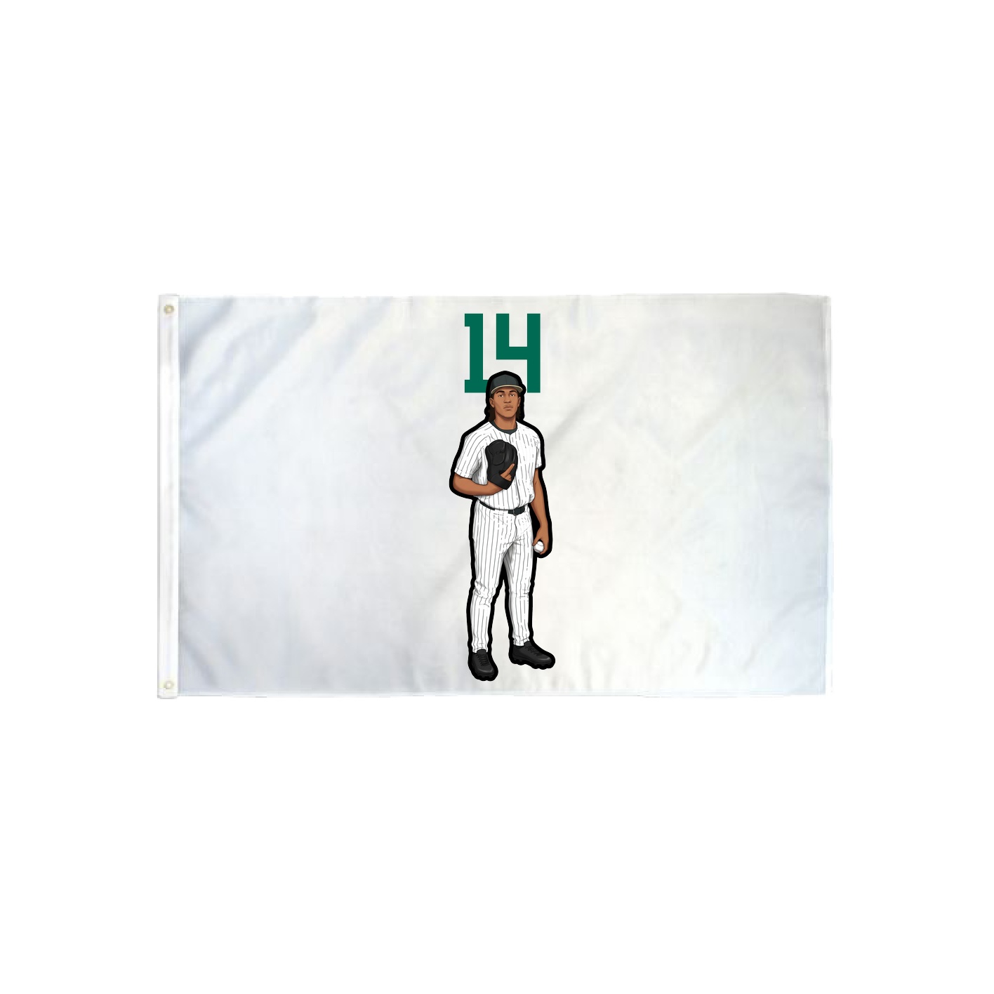3x5 Flag — Number Top in Classic