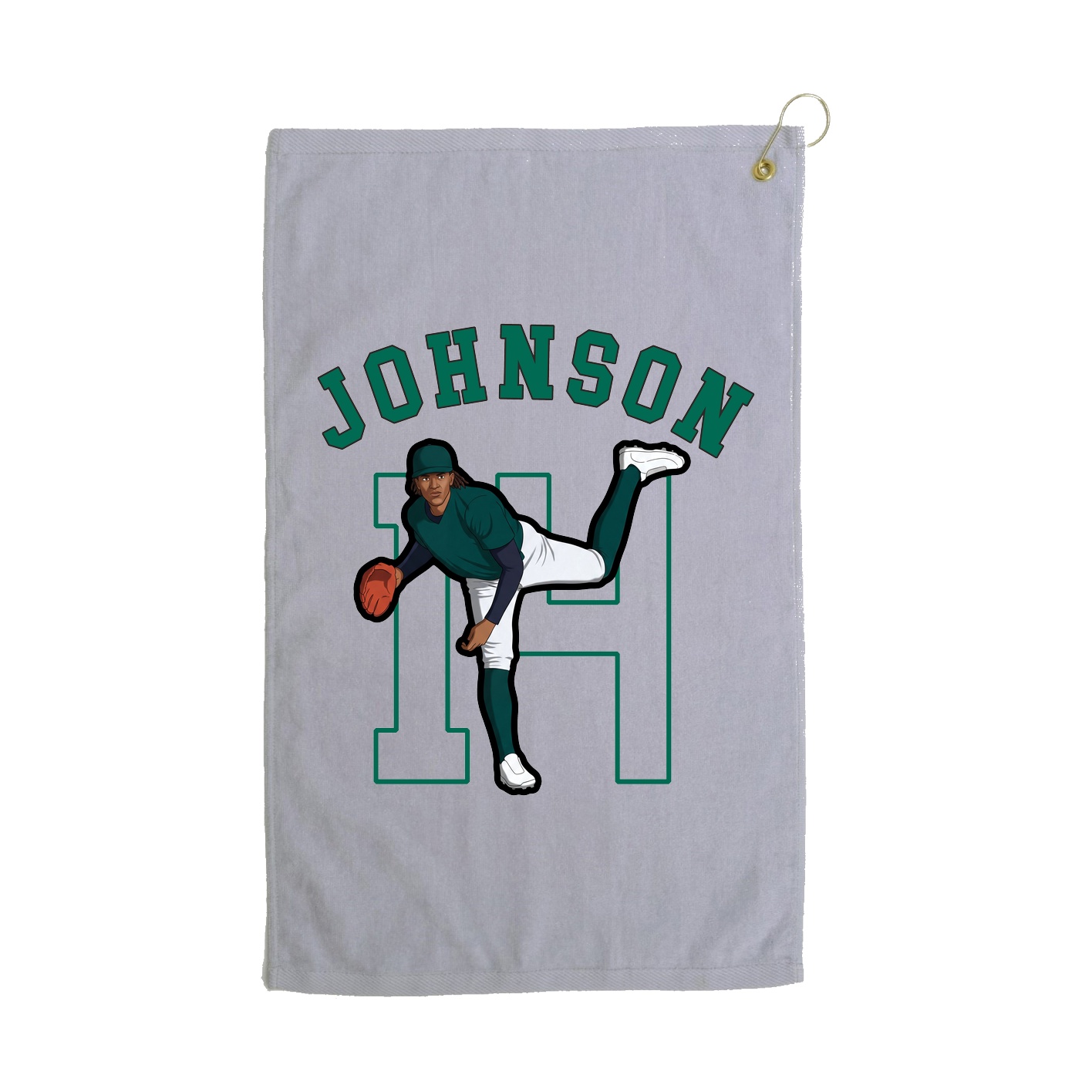 Golf Towel — Shirsey Arch in Grey
