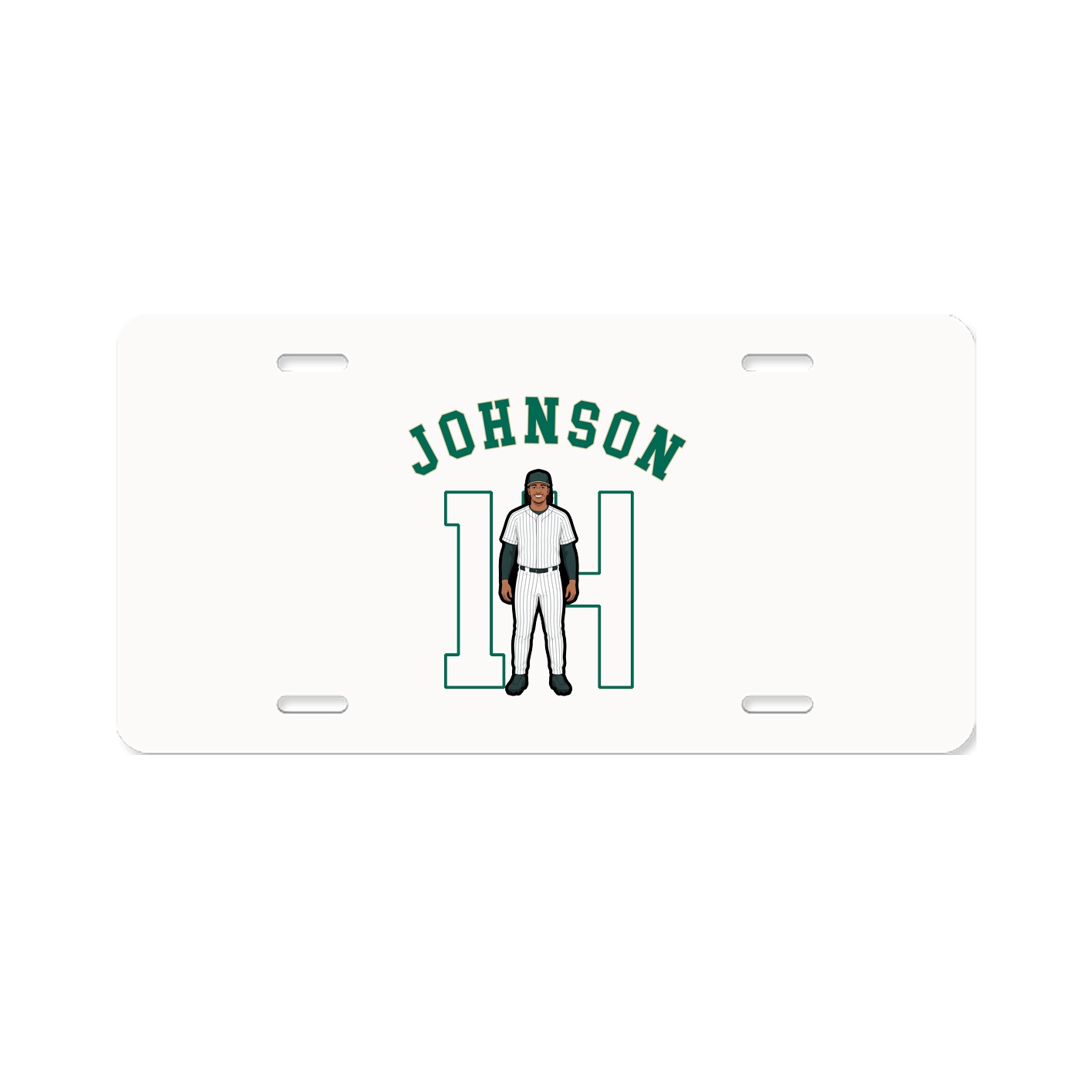 License Plate — Shirsey Arch in Classic