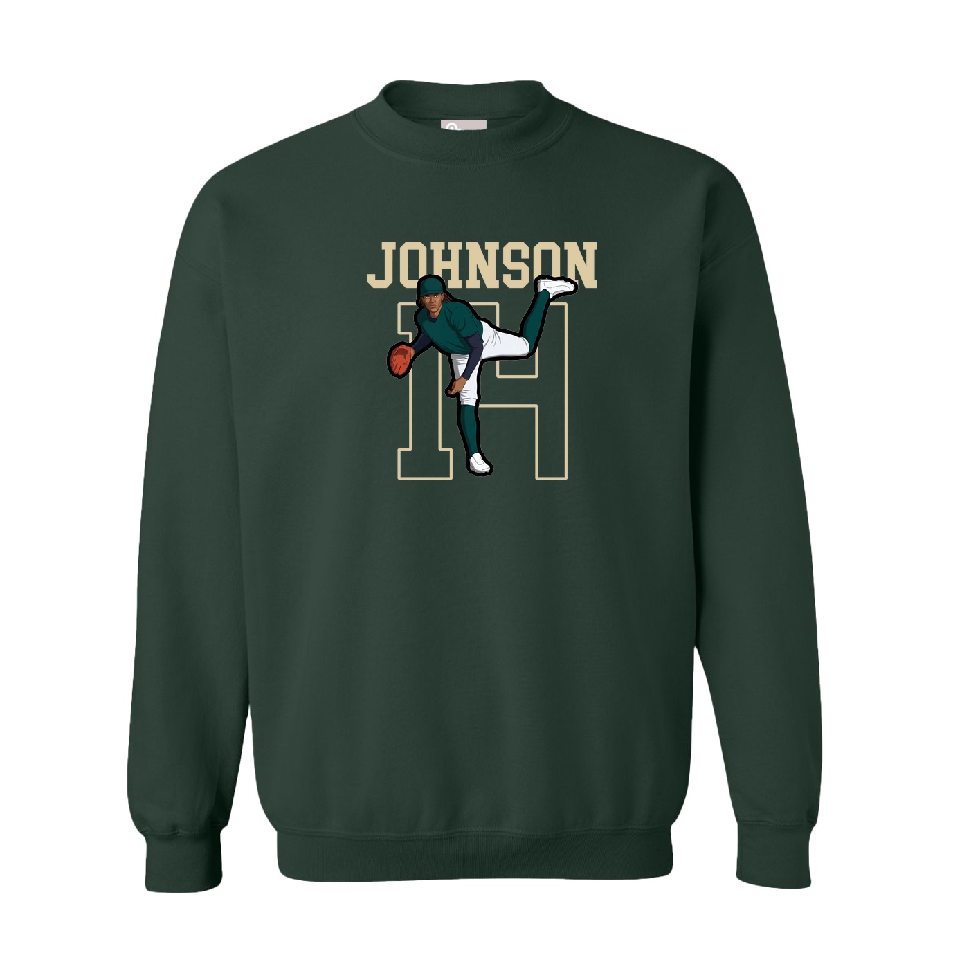 Fleece Crew — Shirsey in Green
