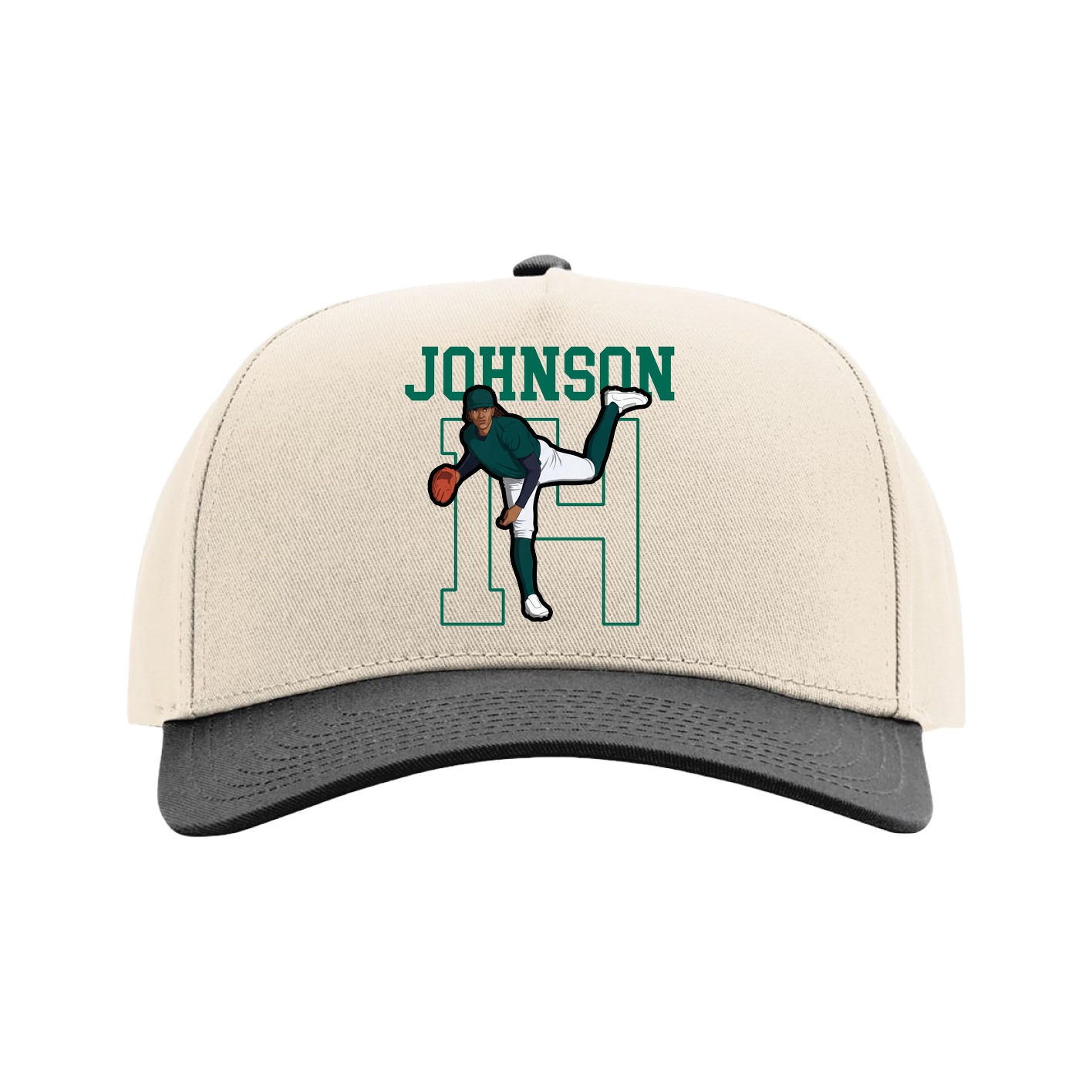 Full Fabric Five-Panel Champ Cap