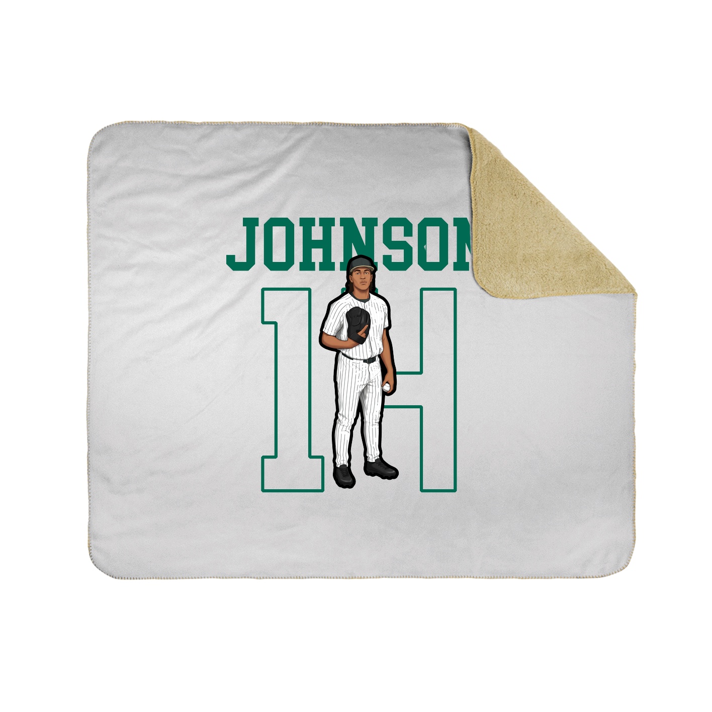 50x60 Sherpa Lined Throw Blanket