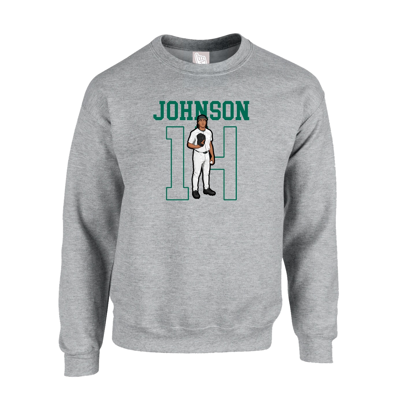 Fleece Crew — Shirsey in Grey