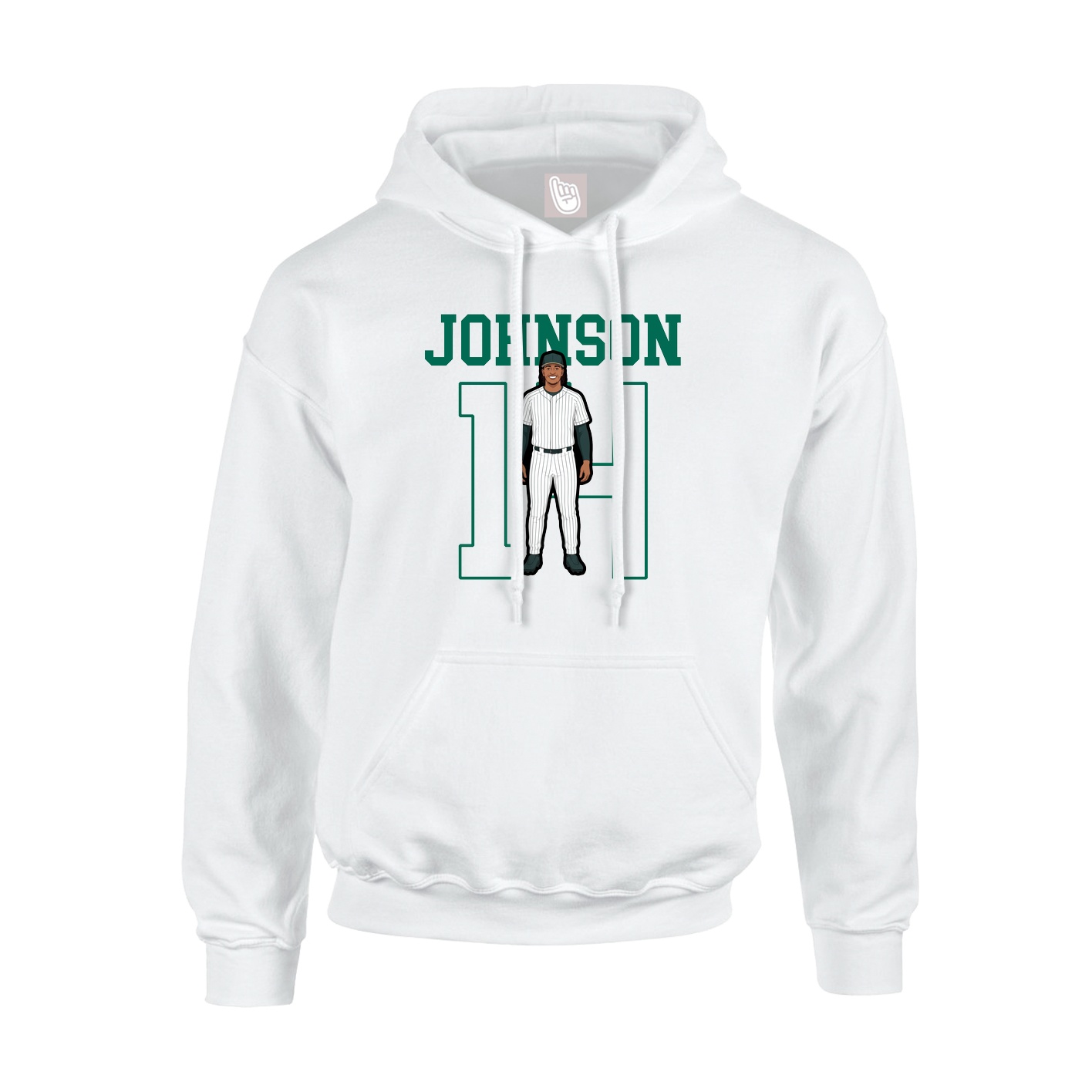 Hoodie — Shirsey in White
