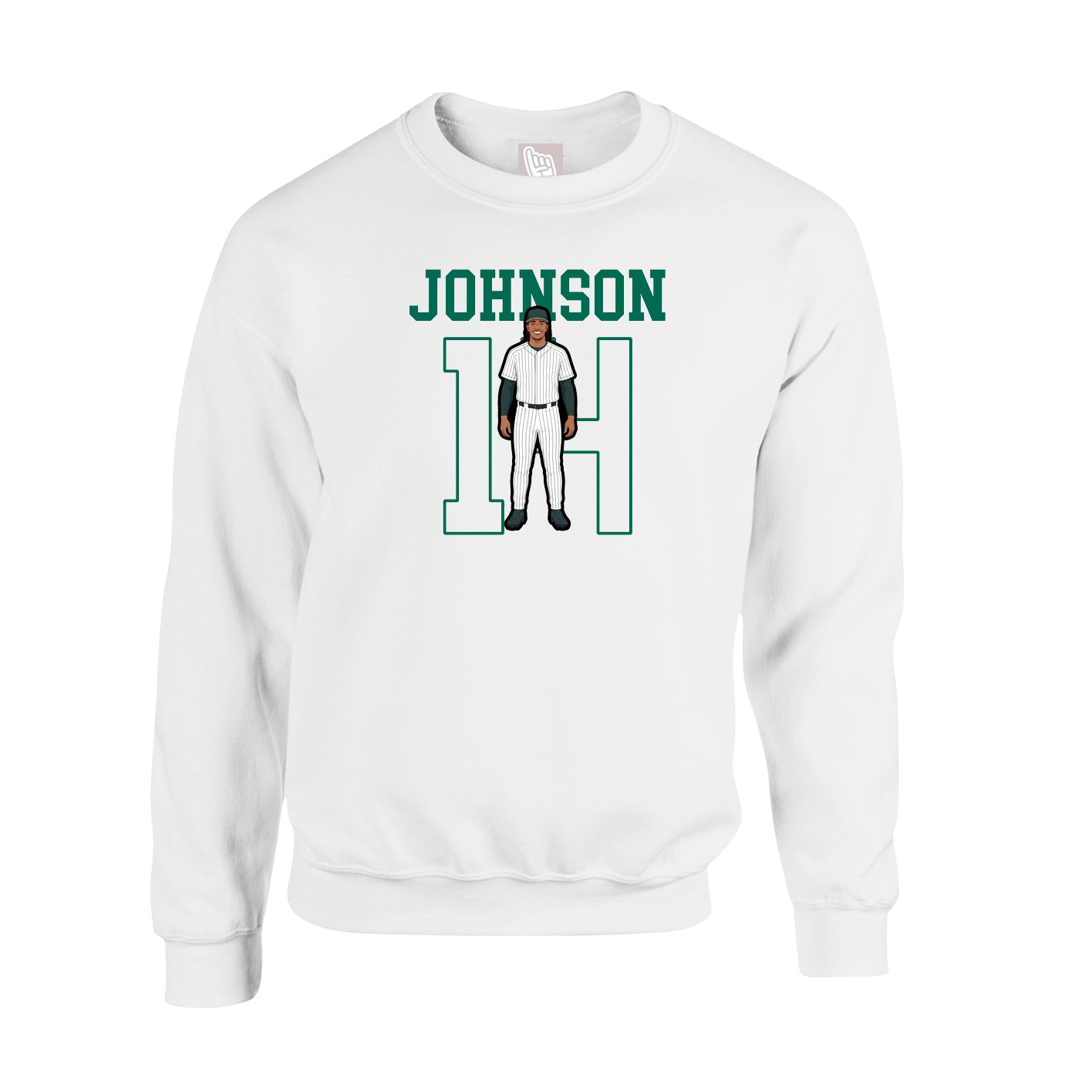 Fleece Crew — Shirsey in White