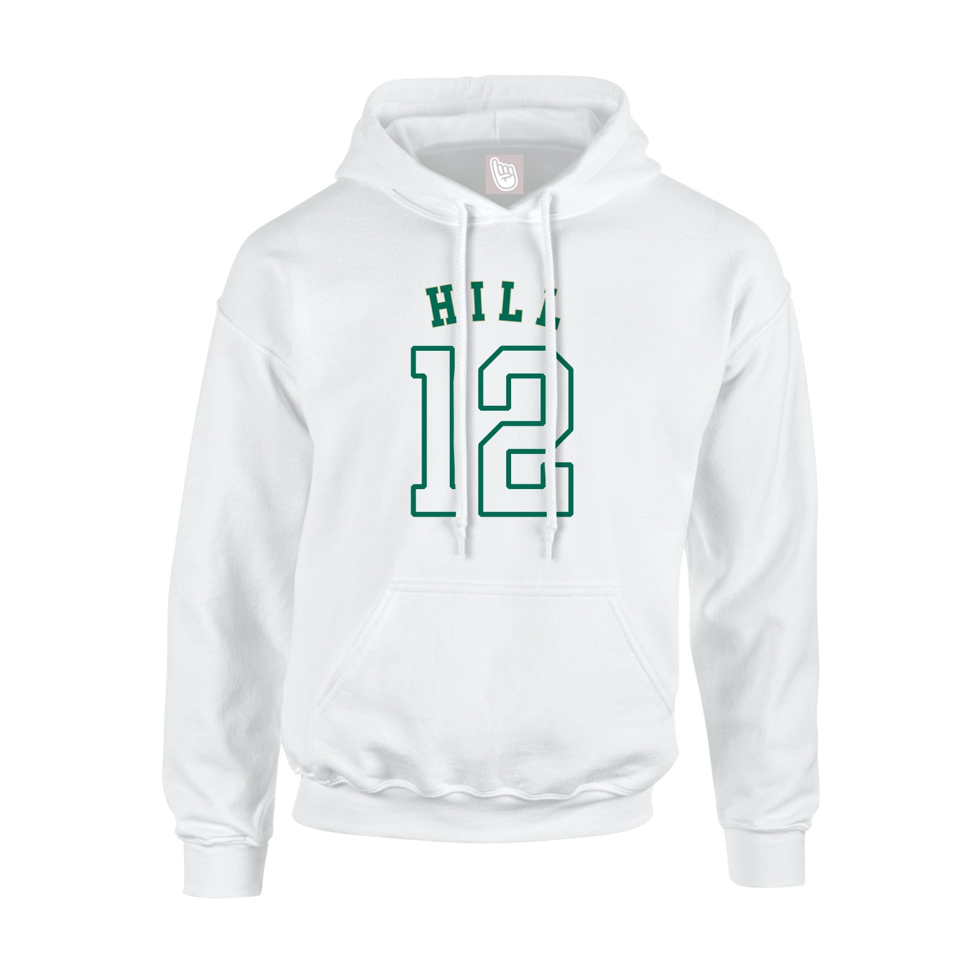 Youth Hoodie — Shirsey Arch in White