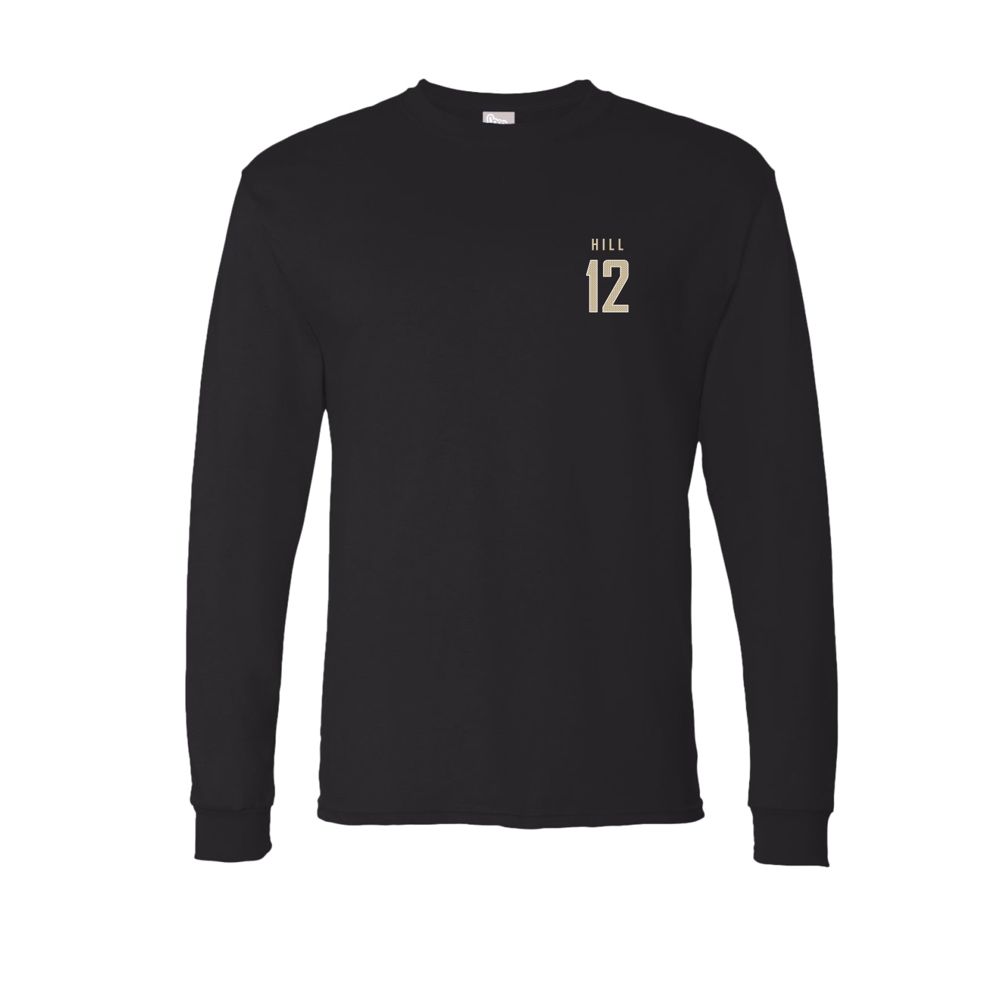 Long Sleeve Tee — Mesh Shirsey in Black