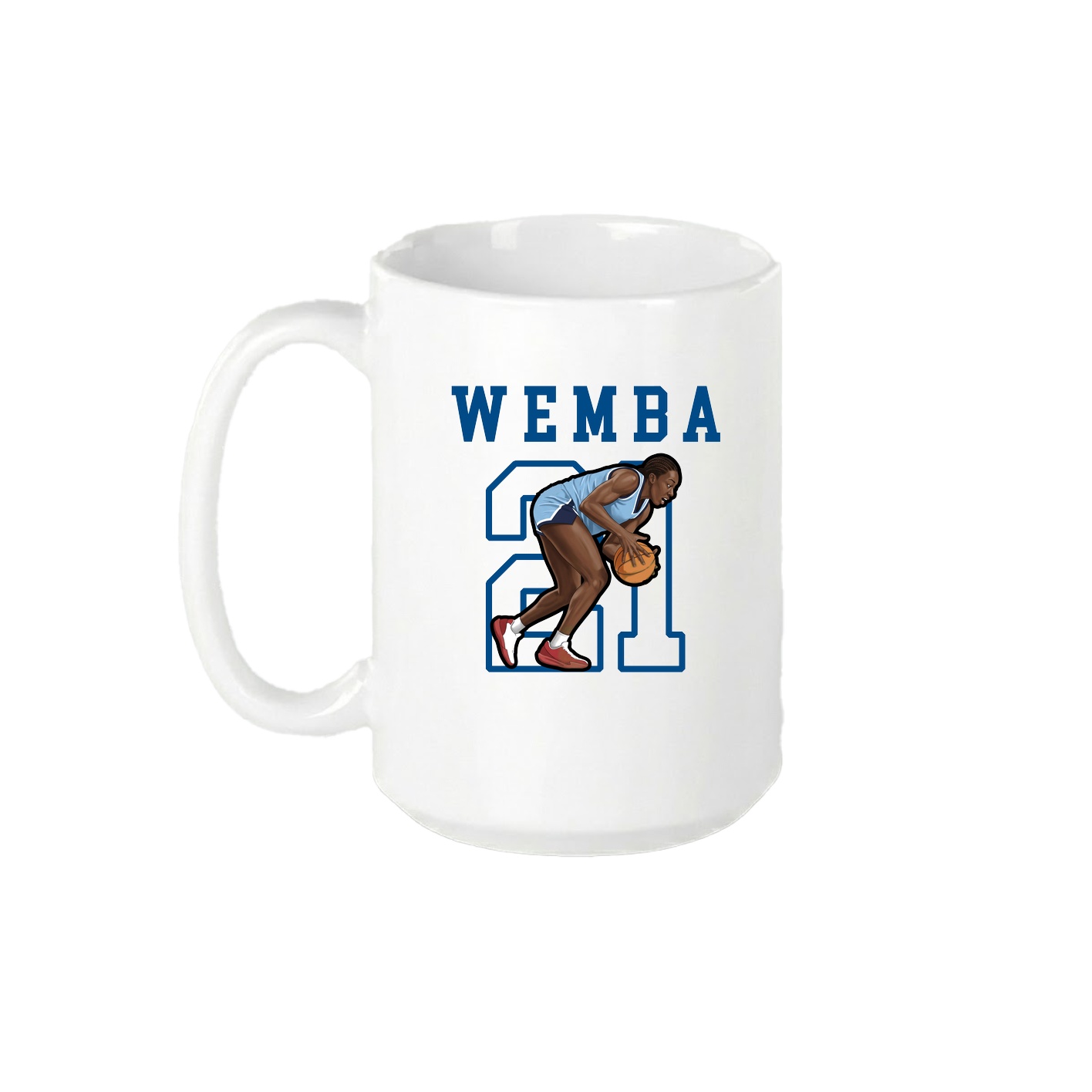 15oz Coffee Mug — Shirsey in White
