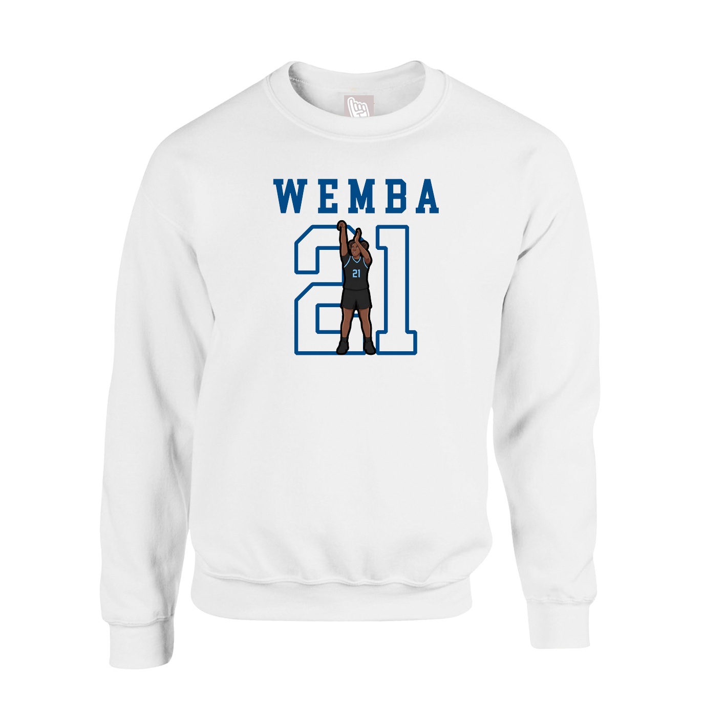 Fleece Crew — Shirsey in White