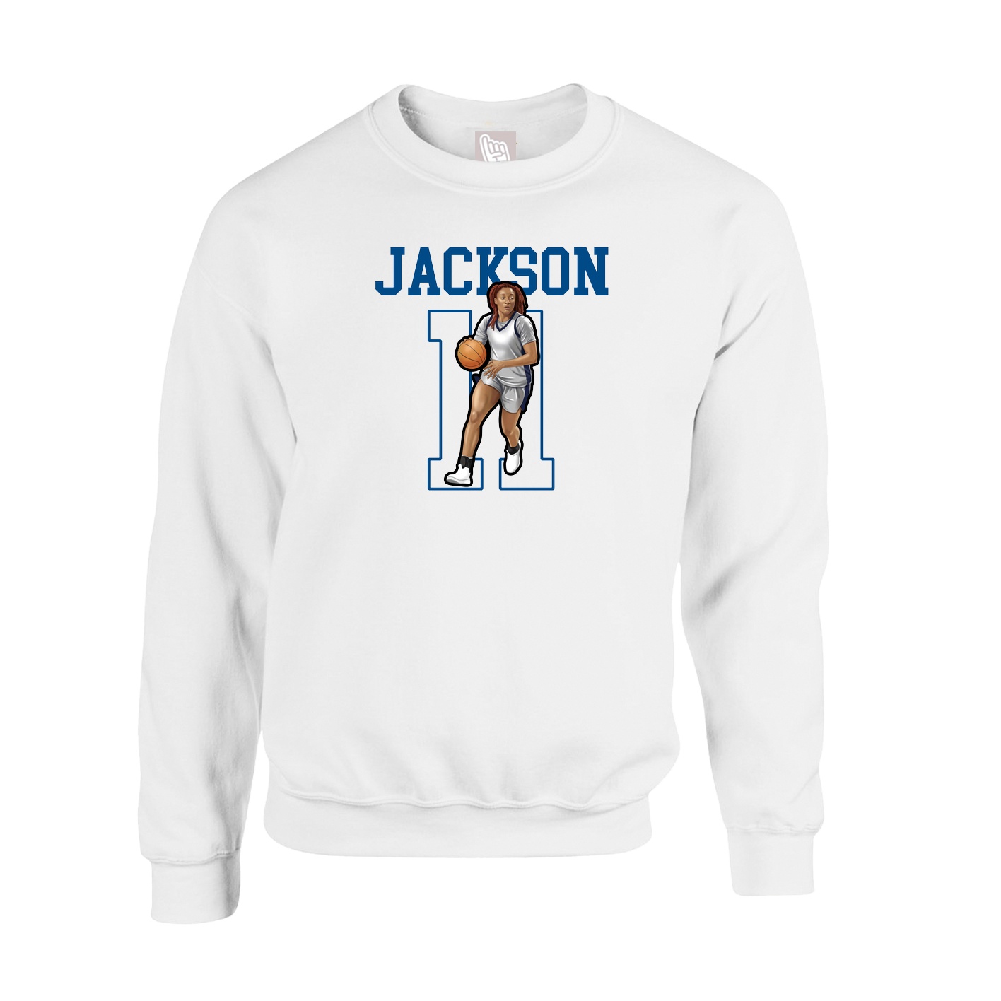Fleece Crew — Shirsey in White