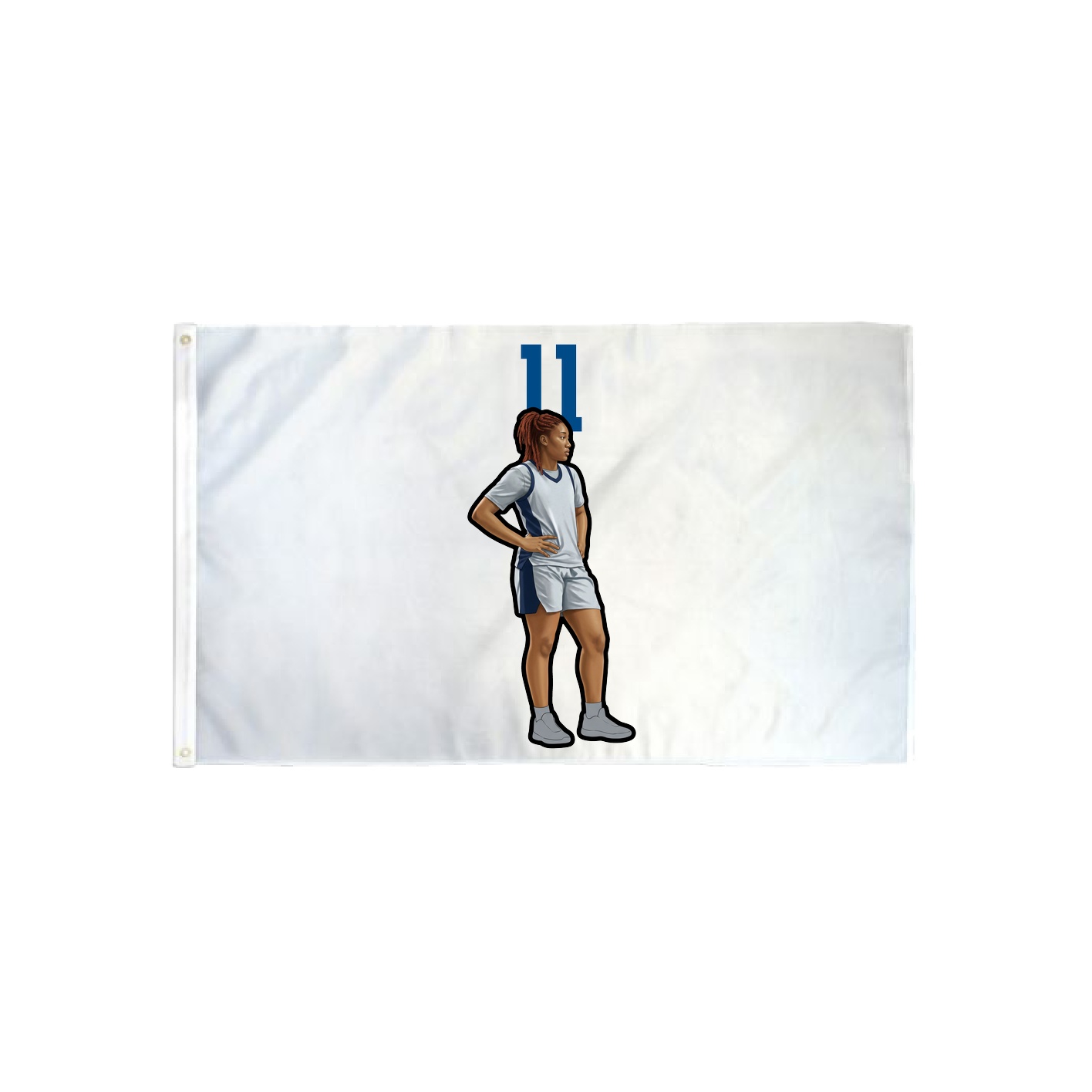 3x5 Flag — Number Top in Classic